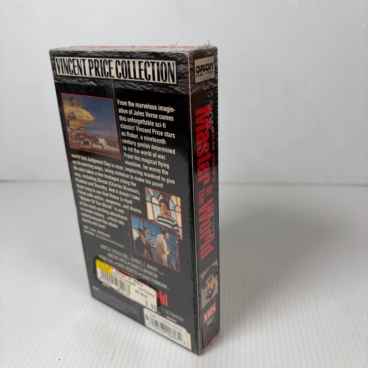 Master of the World VHS 1961 Sci-Fi Vincent Price Collection Orion Home Video