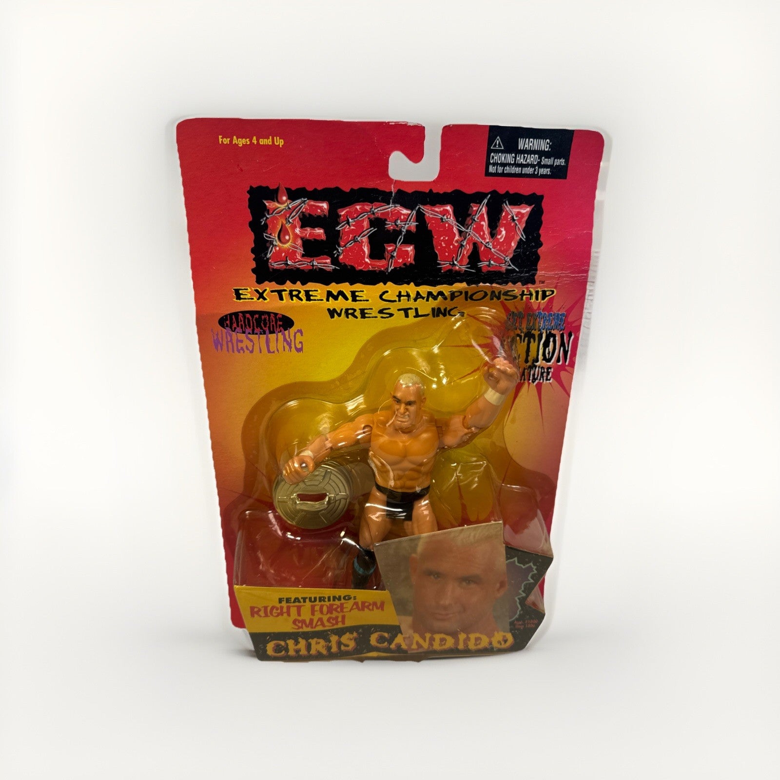 1999 Toymakers OSFTM ECW Wrestling Chris Candido Action Figure