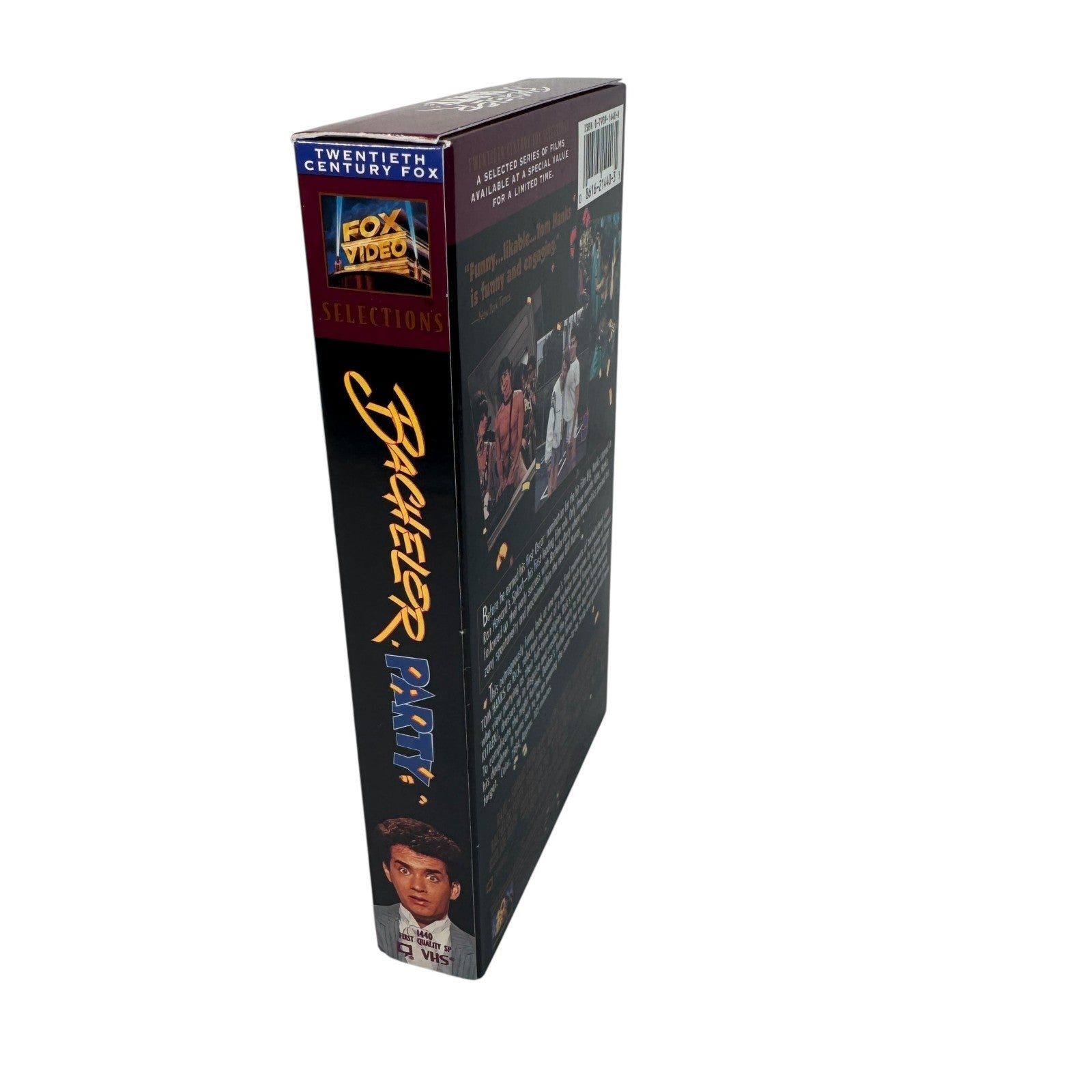 Vintage Bachelor Party College Comedy VHS Tape Tom Hanks Adrian Zmed