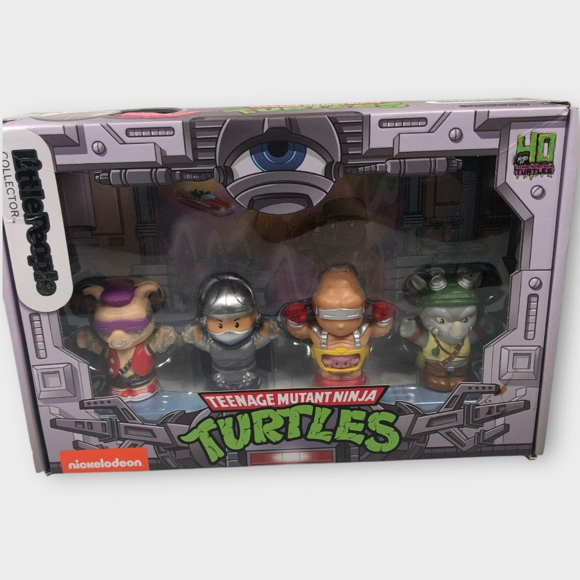 TMNT Villains Little People Collector 40th Anniversary Special Edition Set