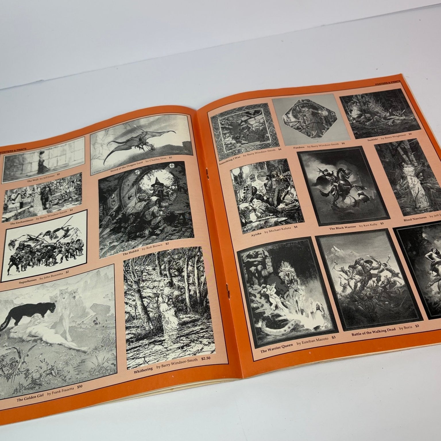 Bud Plant Inc Fantasy & Comic Art Summer 1980 Wendy Pini Elfquest Catalog