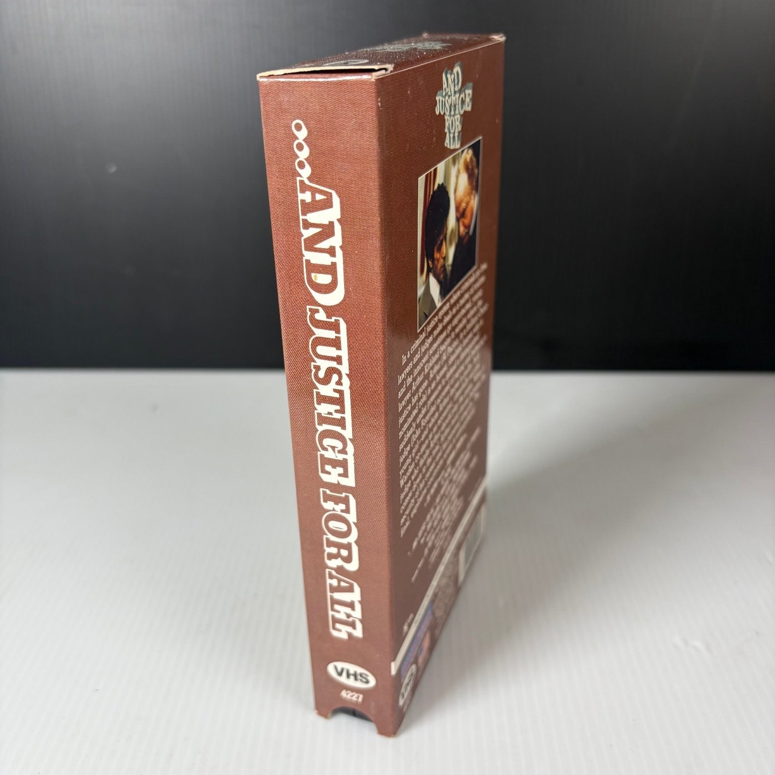 And Justice For All VHS 1989 Legal Drama Original Release GoodTimes