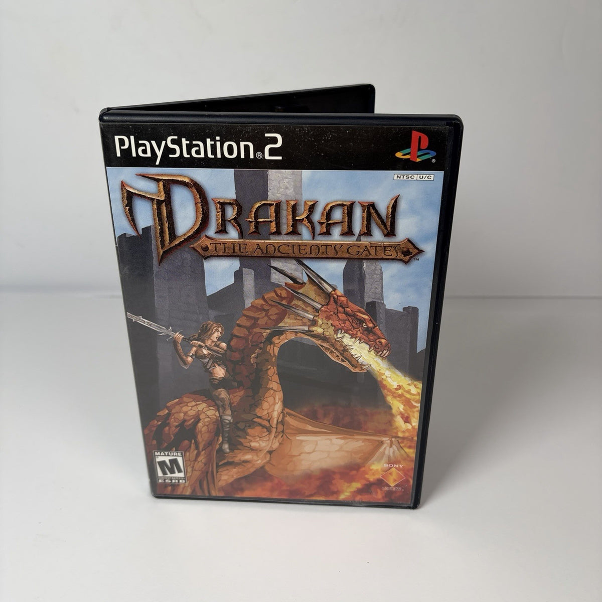 Drakan: The Ancients' Gates PS2 2002 CIB Complete In Box Tested & Works