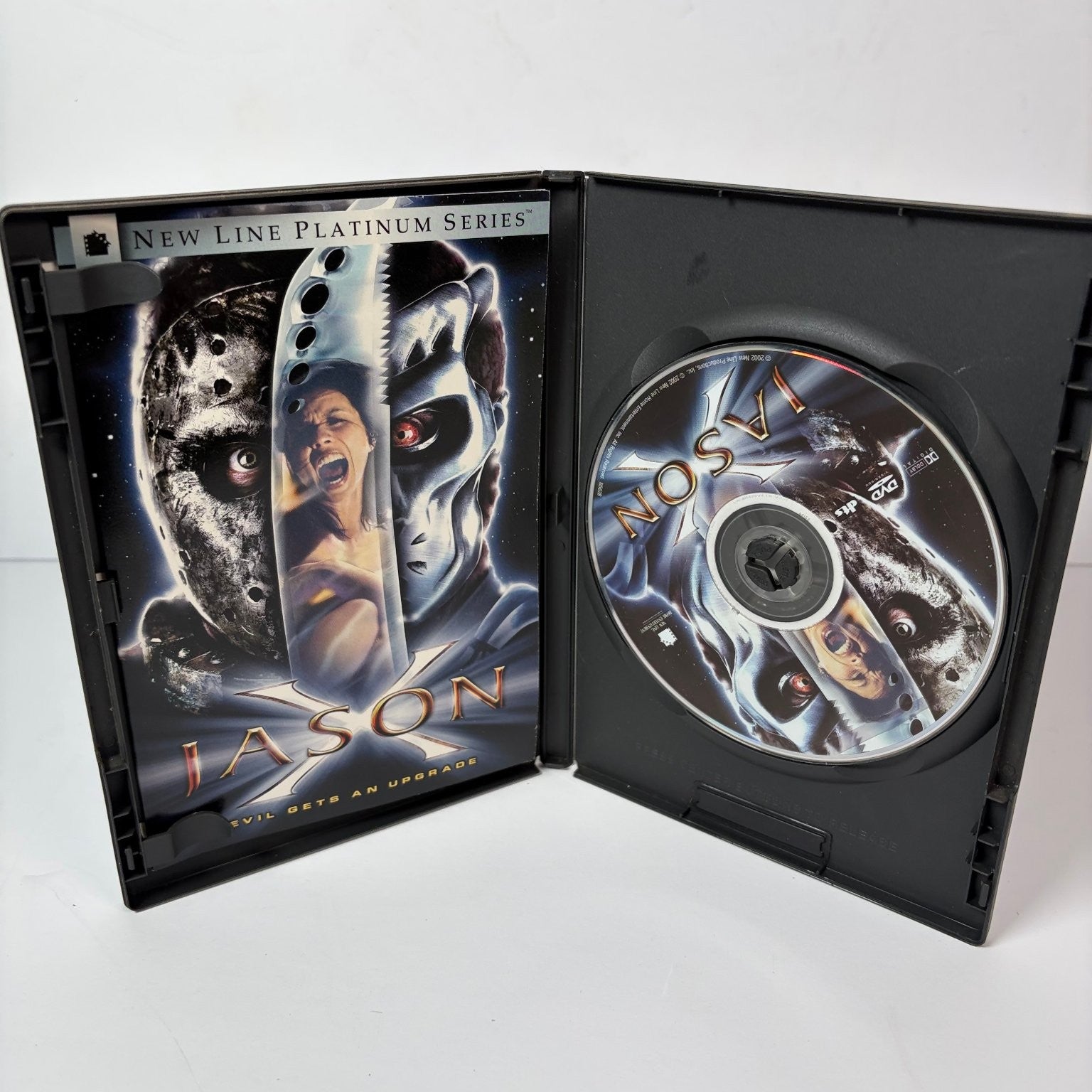 Jason X DVD 2002 New Line Platinum Series Kane Hodder James Isaac Horror