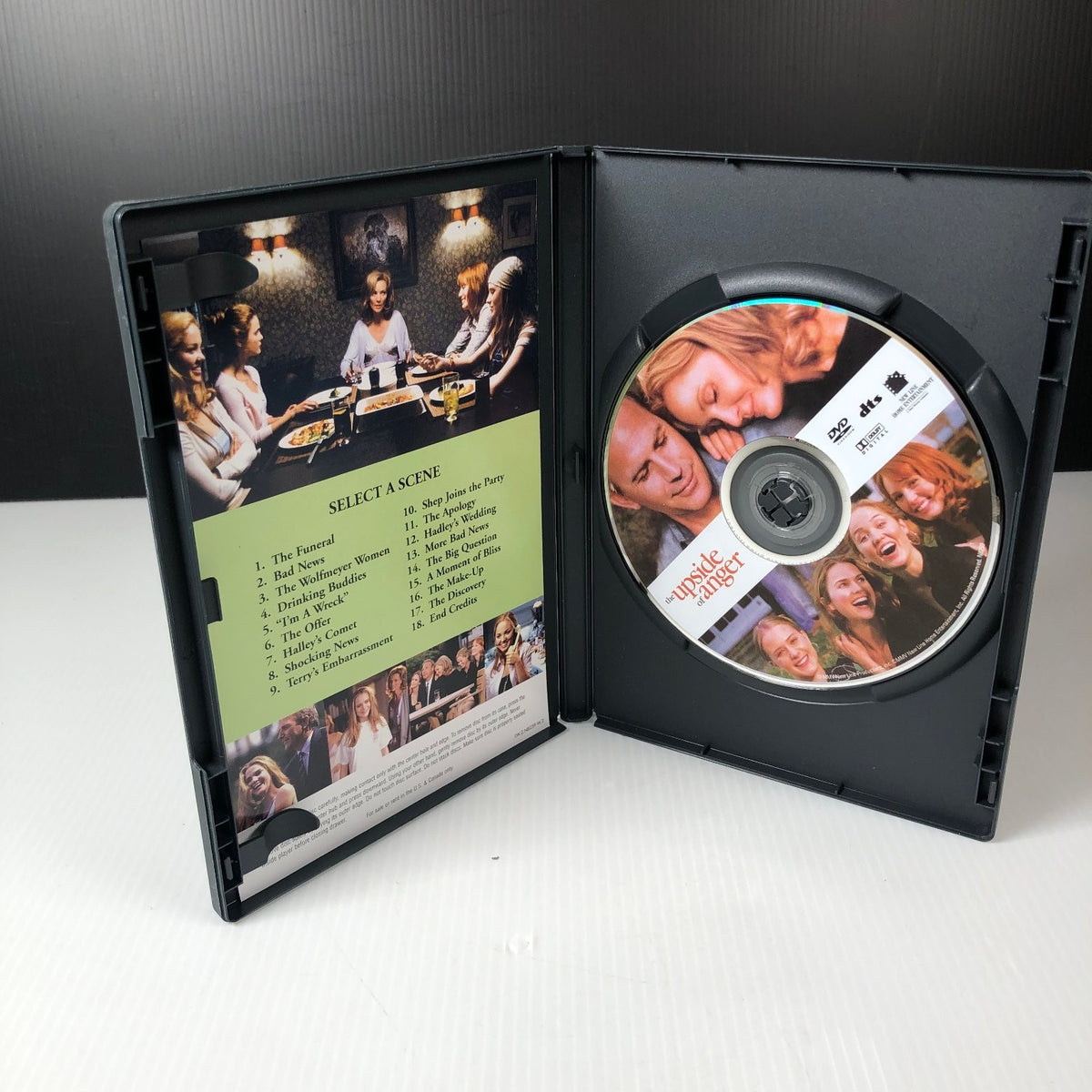 The Upside of Anger DVD 2005 Joan Allen Kevin Costner Comedy Drama