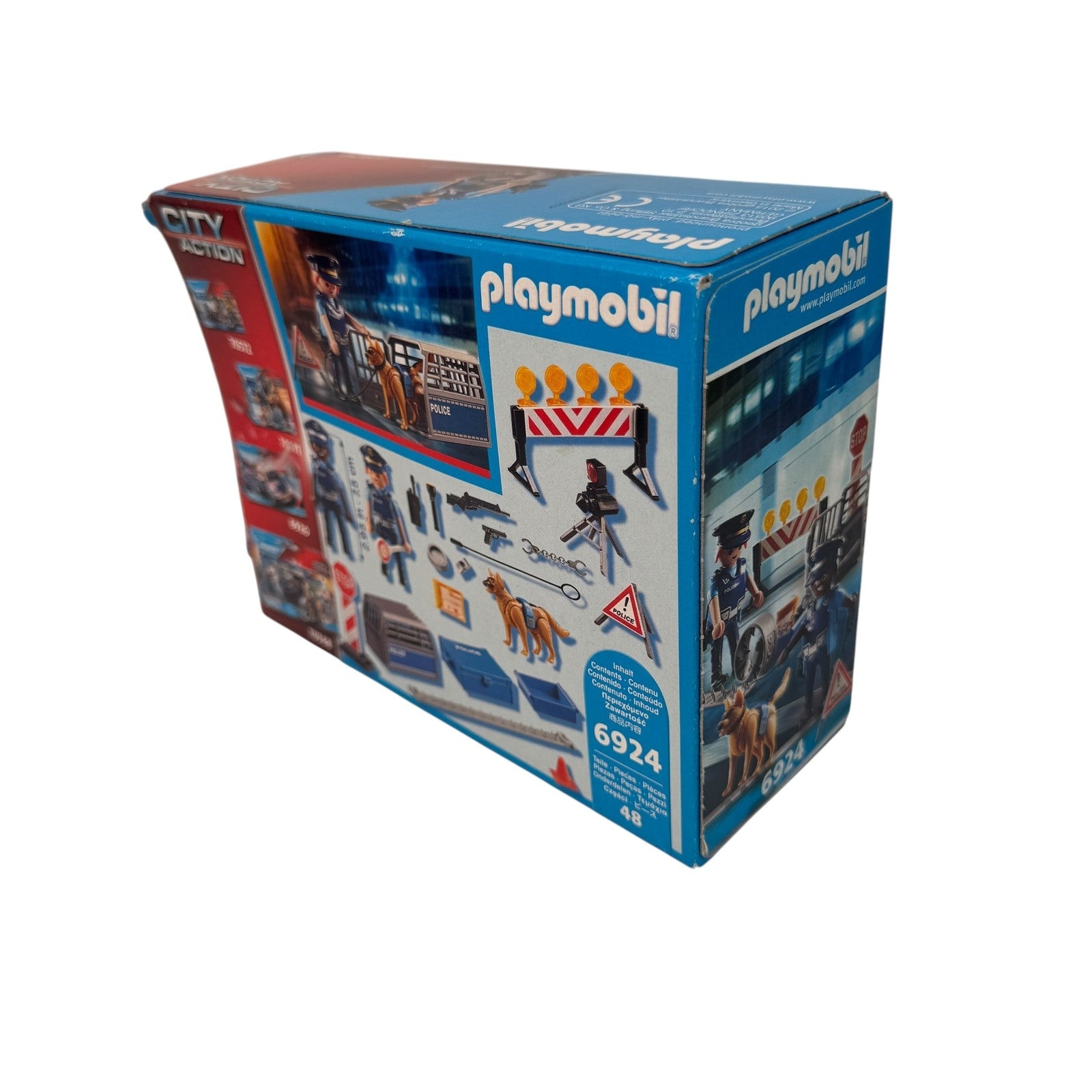 Playmobil City Action Police K9 Unit Set 6924 Dog Officers Complete with Box