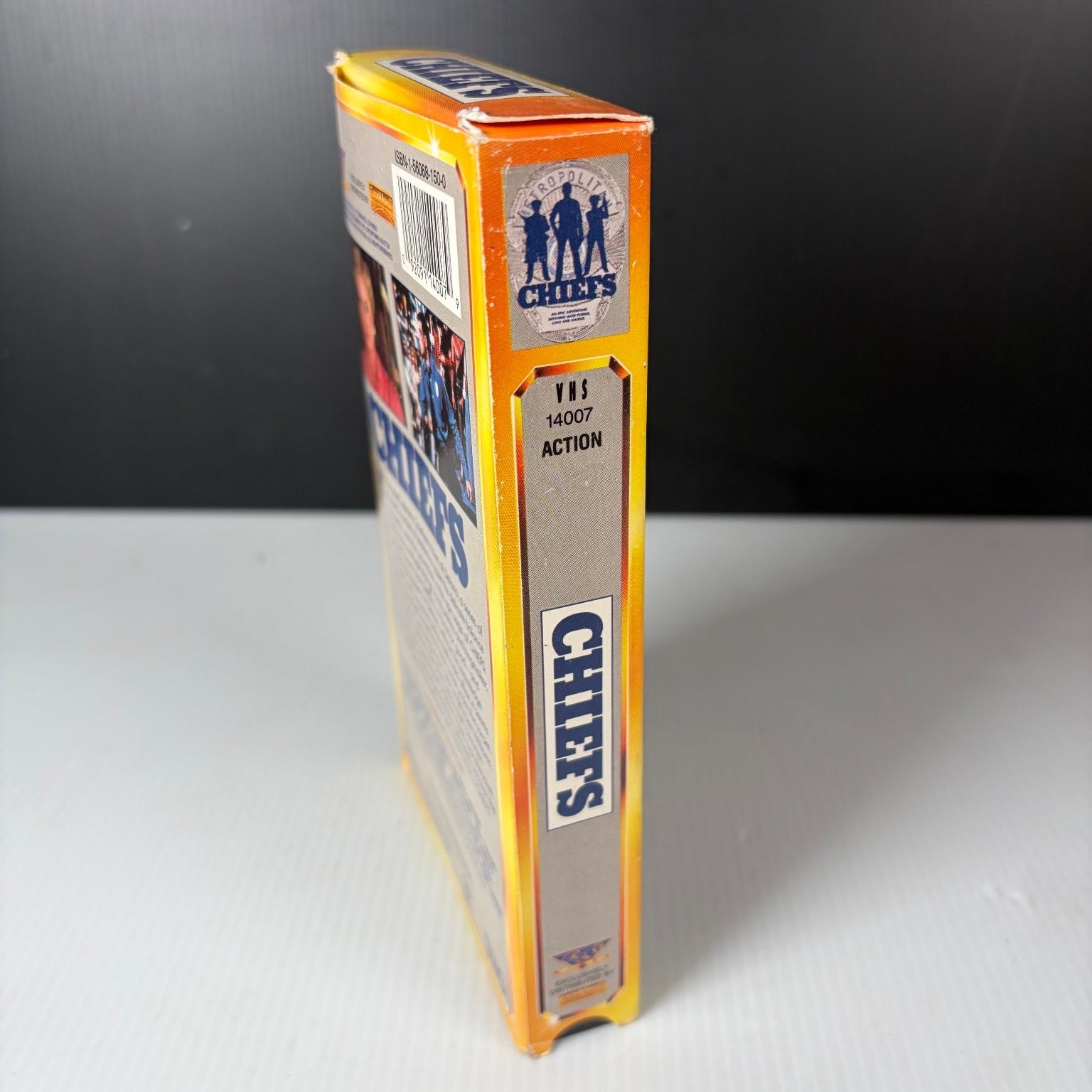 Chiefs VHS 1990 Action TV Mini Series Original Release R&G Video