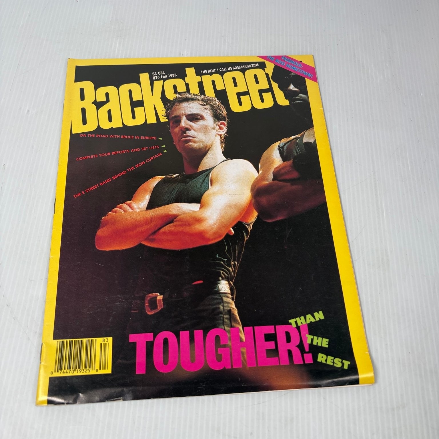 Backstreets February 1988 Bruce Springsteen Magazine E Street Band Tour