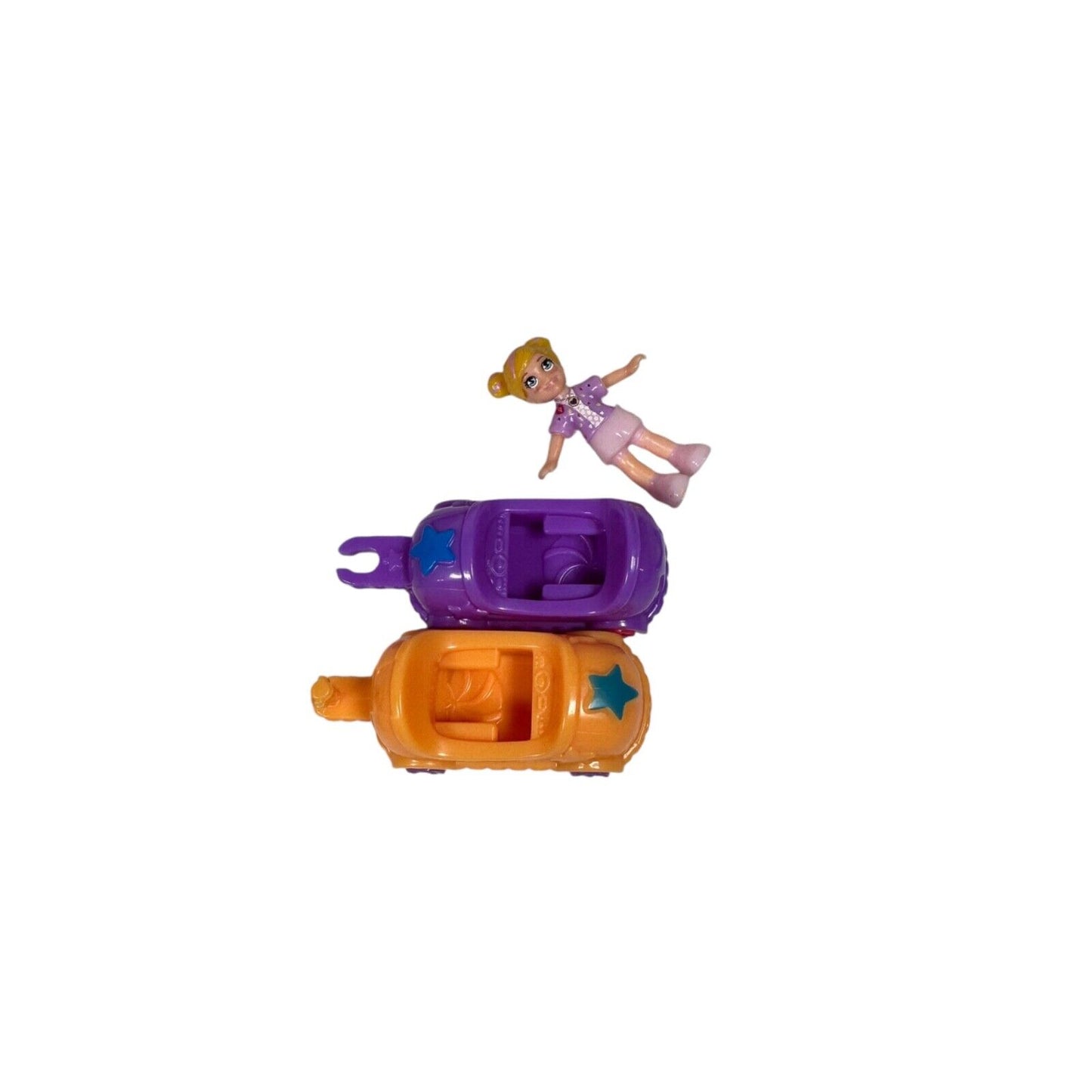 Polly Pocket Theme Park Tiny Is Mighty Playset Backpack Heart Shape With Straps