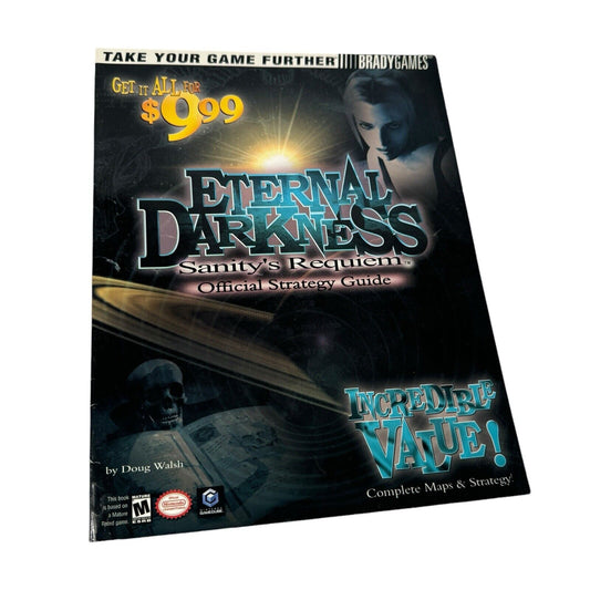 Eternal Darkness: Sanity's Requiem Official Strategy Guide Brady Games GameCube