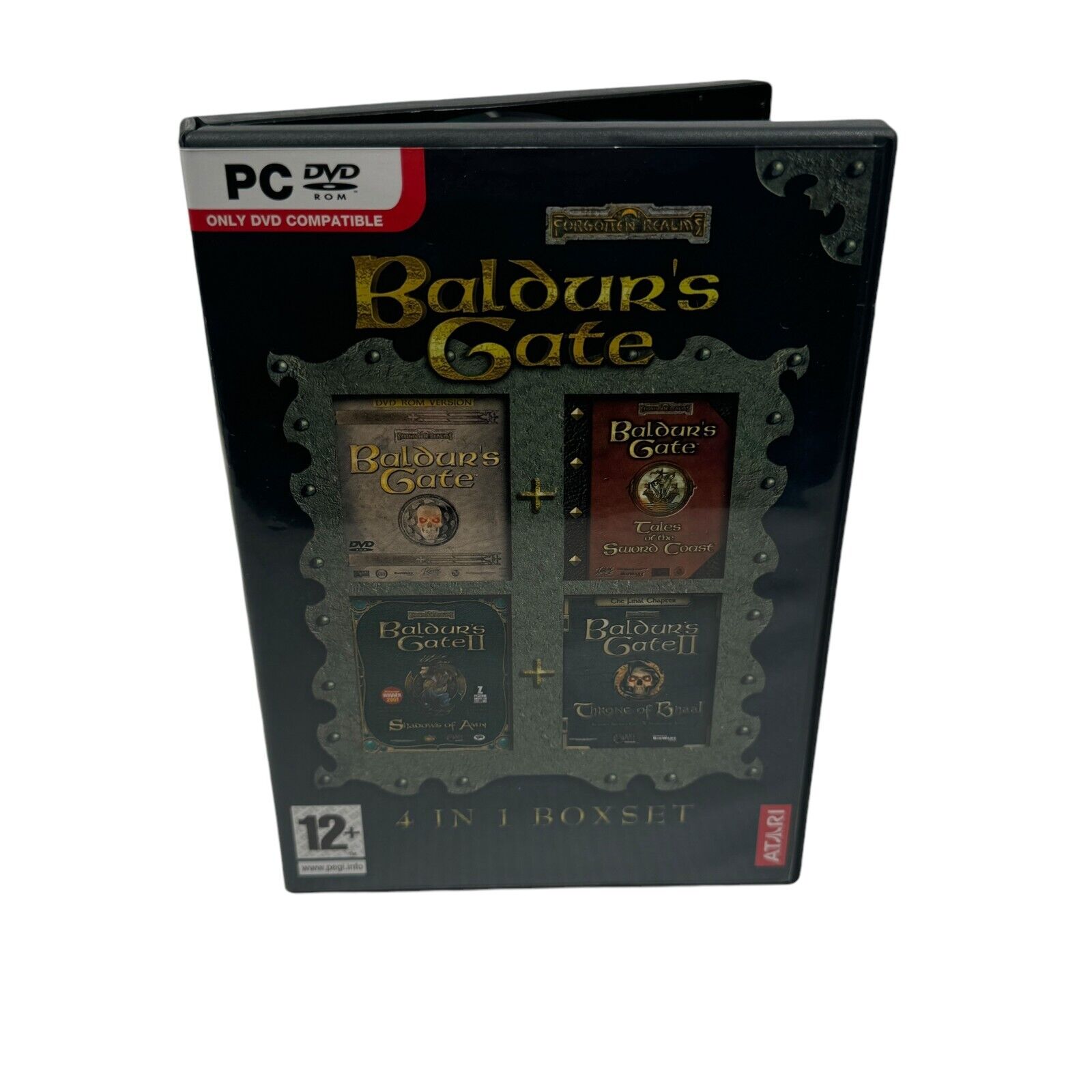 Baldur's Gate 4-in-1 Box Set in Multi-Disc CD Case PC Game