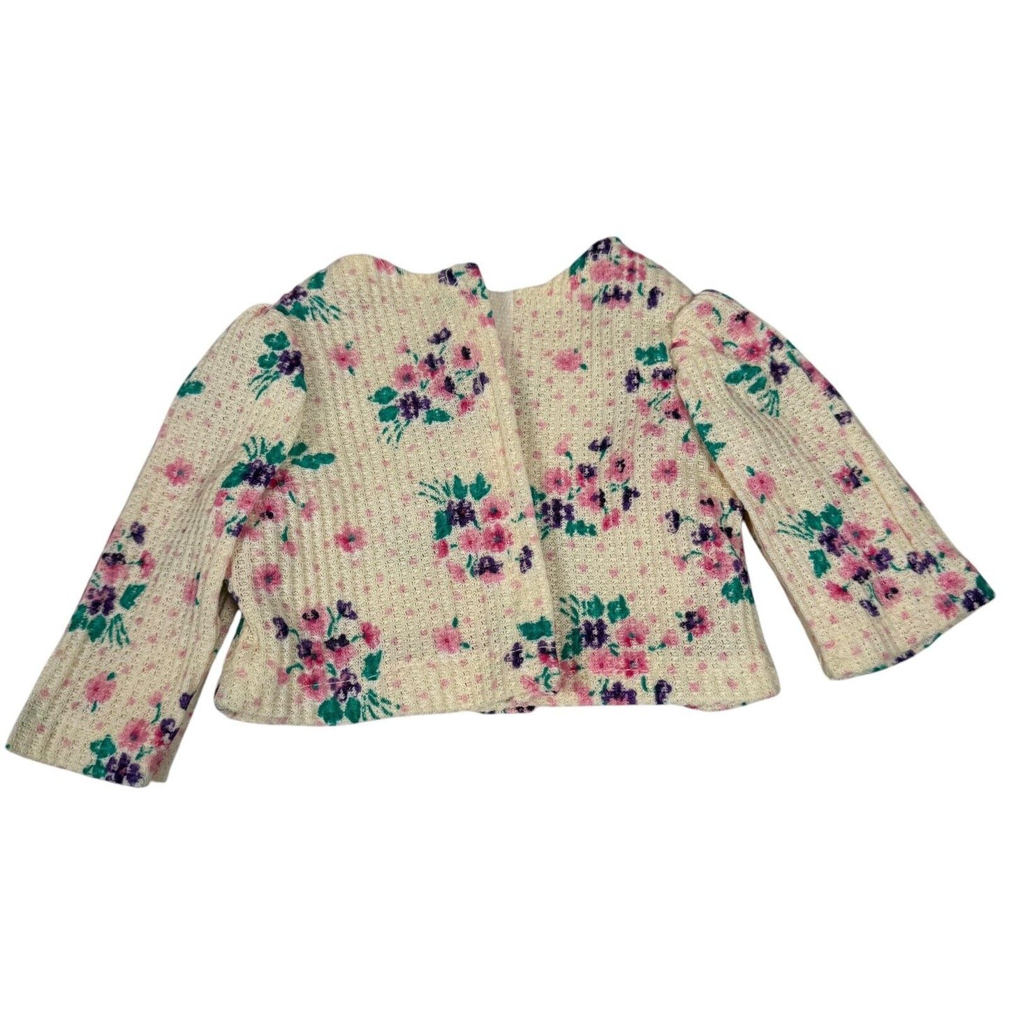 American Girl Pleasant Co. Thermal Pajamas with Flowers and Hanger