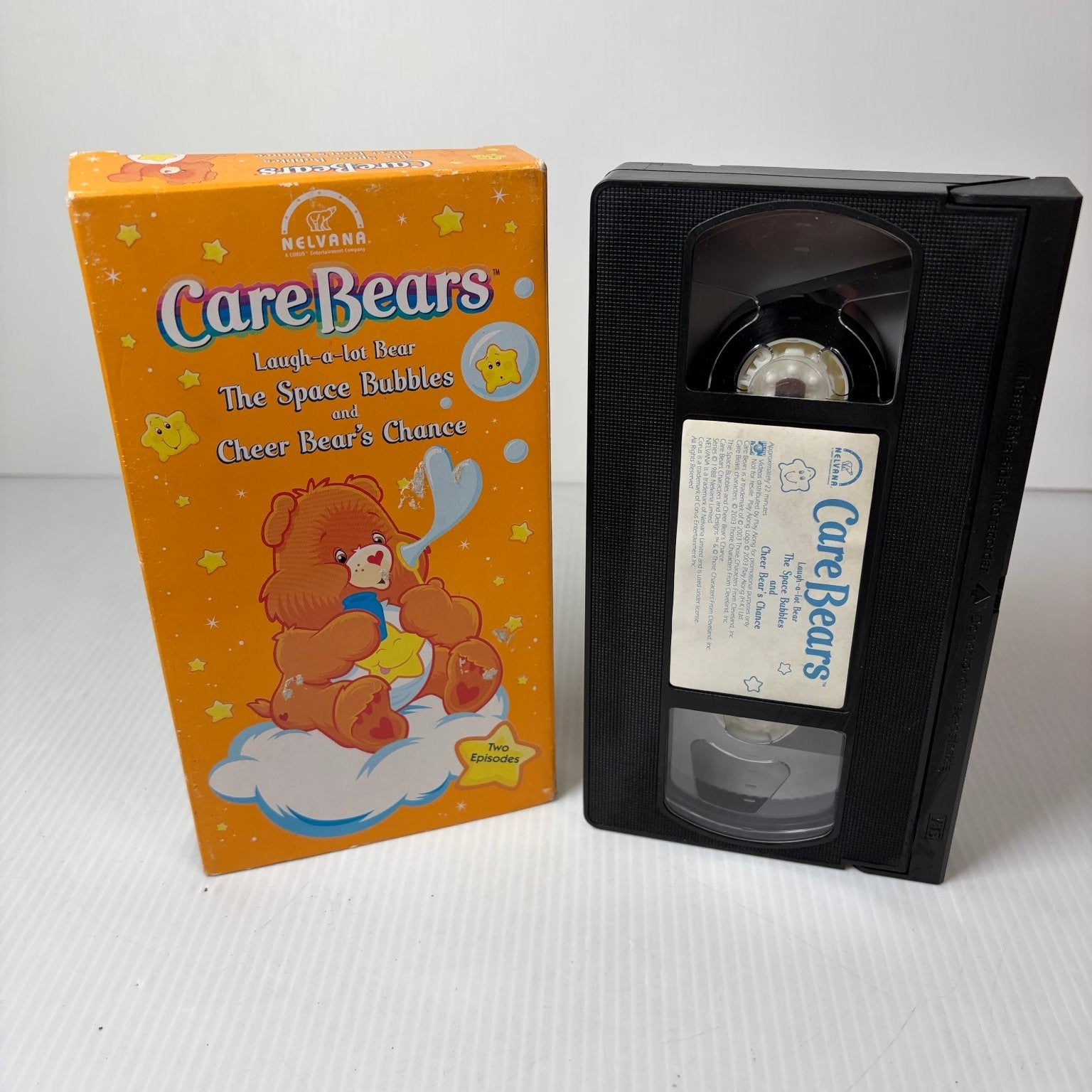 Care Bears VHS 1986 Cartoon Animation Nelvana The Space Bubbles