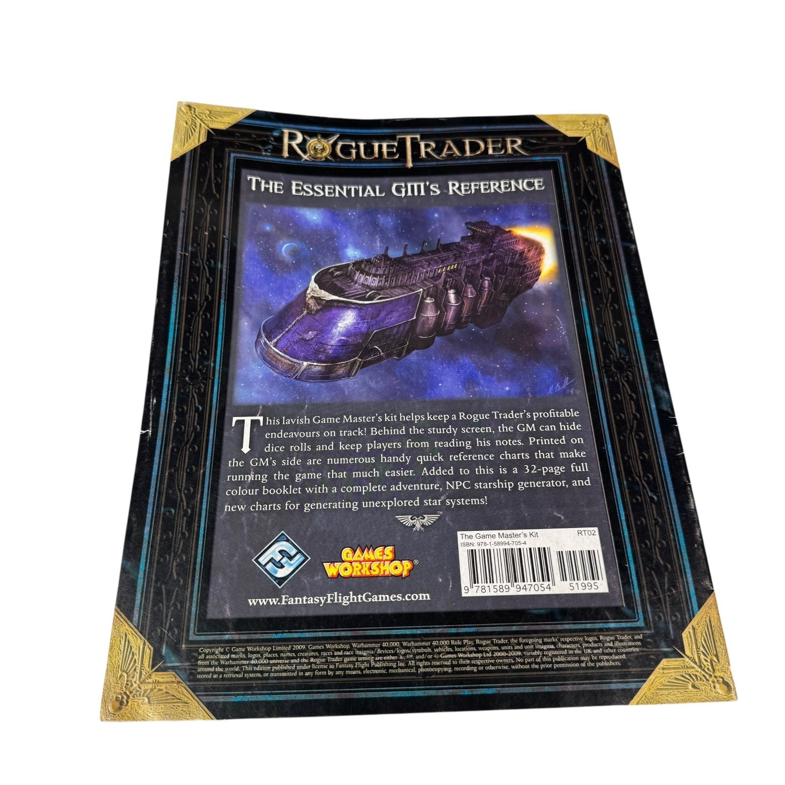 Warhammer 40K Rogue Trader RPG The Game Master’s Kit With Screen Fantasy Flight