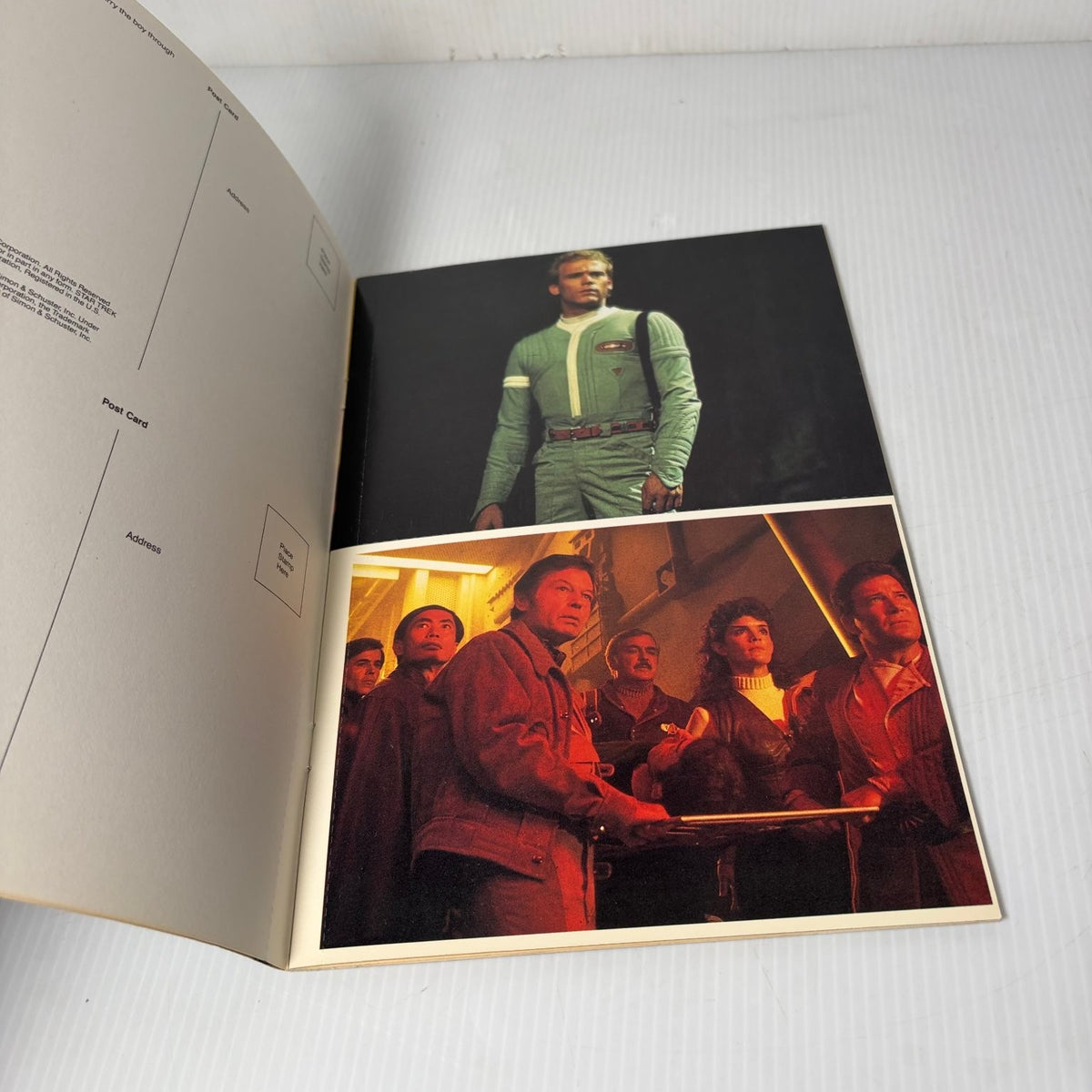 Star Trek III The Search for Spock Postcard Book 1984 Movie Memorabilia
