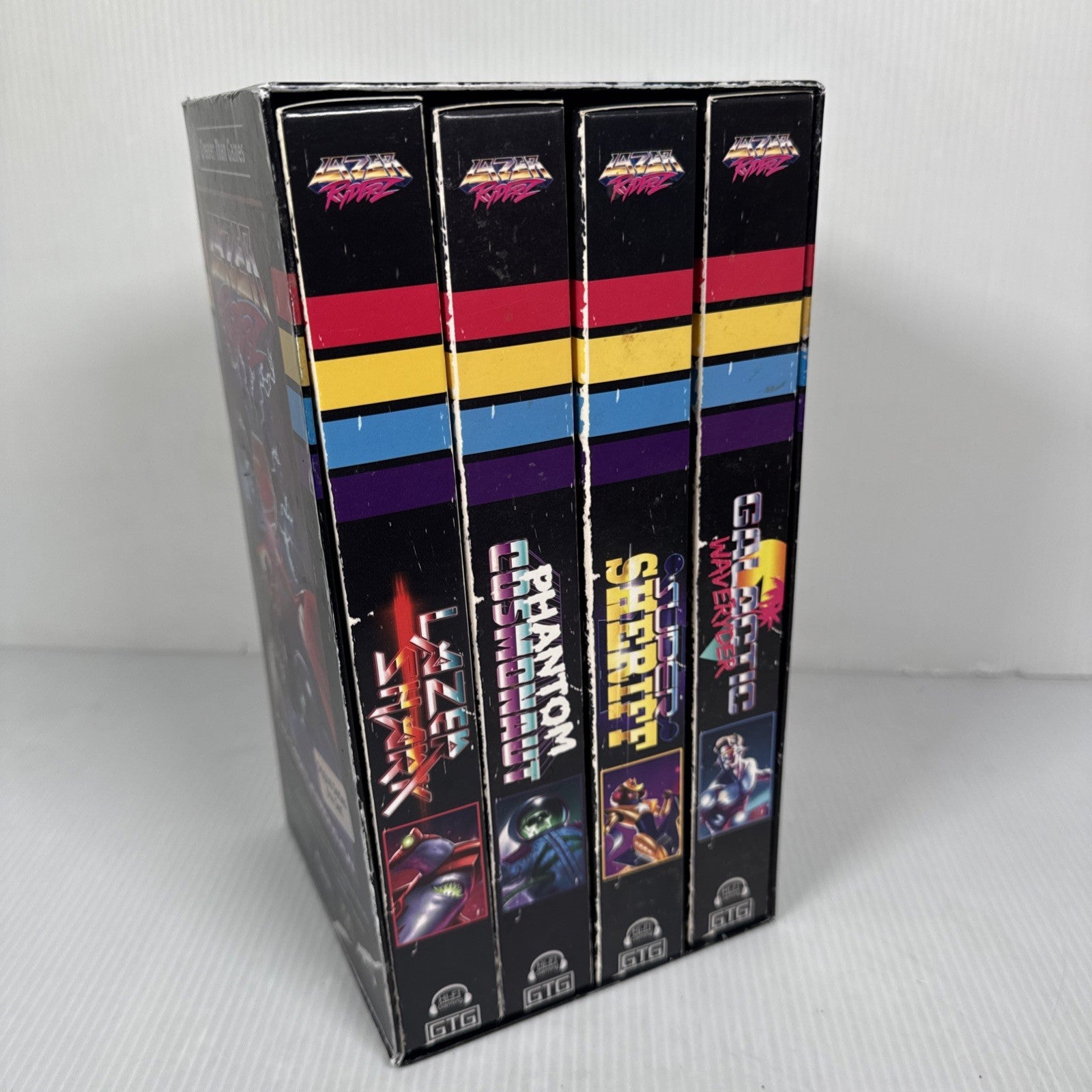 Lazer Riderz Action Adventure Board Game Original Series Box Set - Used