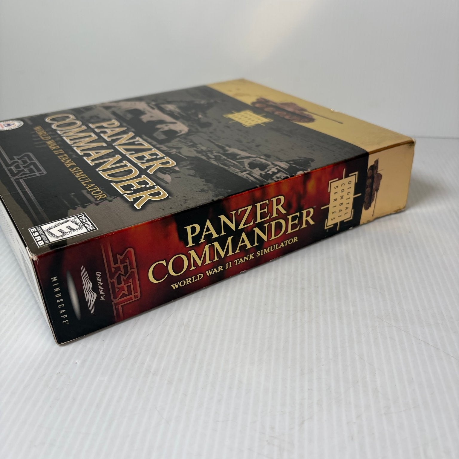 Panzer Commander Windows 95 Big Box PC Video Game WWII Tank Simulator