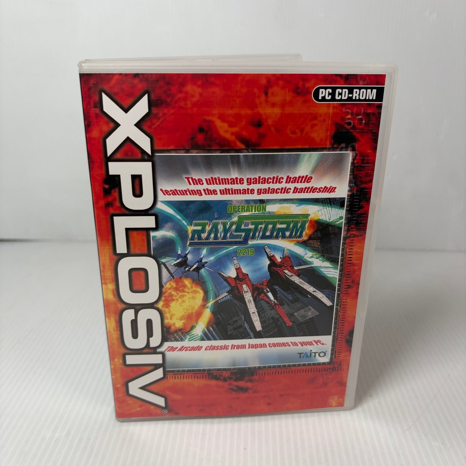 RayStorm 2219 XPLOSIV PC CD-ROM Video Game Arcade Classic Shooter