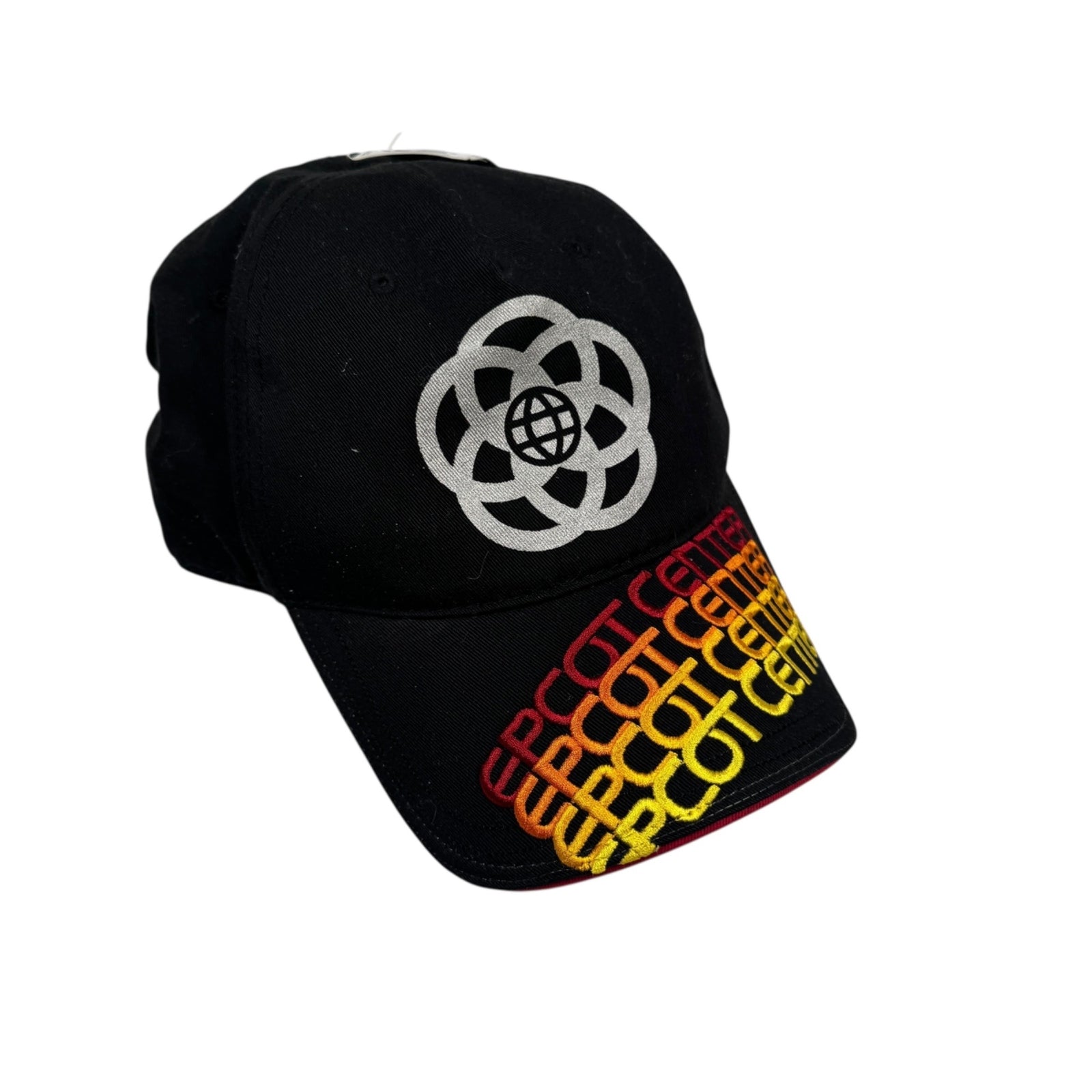 Epcot Center 2007 Mouse Gear Baseball Hat Retro Logo Embroidered Brim Deadstock