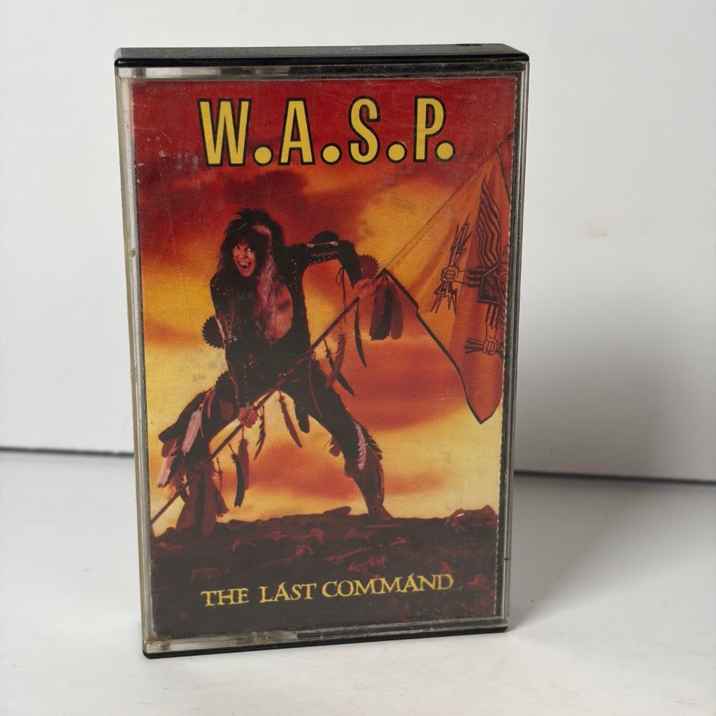 W.A.S.P. The Last Command Cassette Tape 1985 Capitol Records Heavy Metal 4XT 124