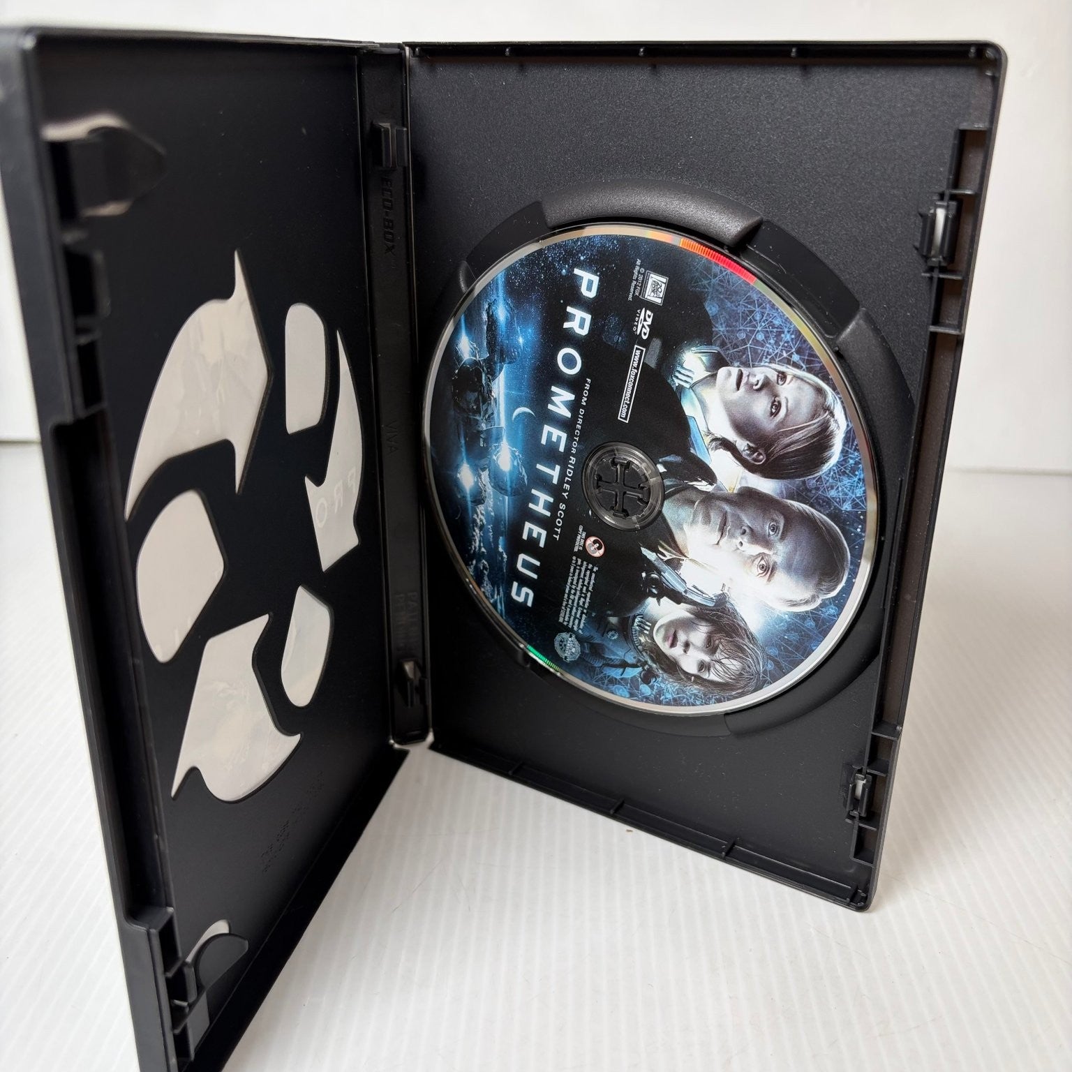 Prometheus DVD 2012 Ridley Scott Charlize Theron Fassbender Noomi Rapace Sci-Fi