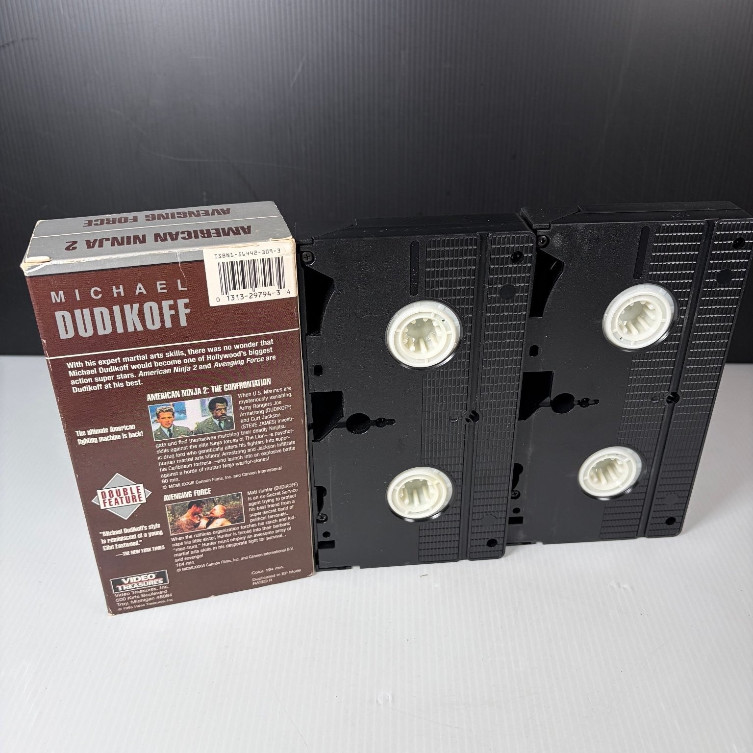 American Ninja 2 & Avenging Force VHS 1995 Action Double Feature Videos