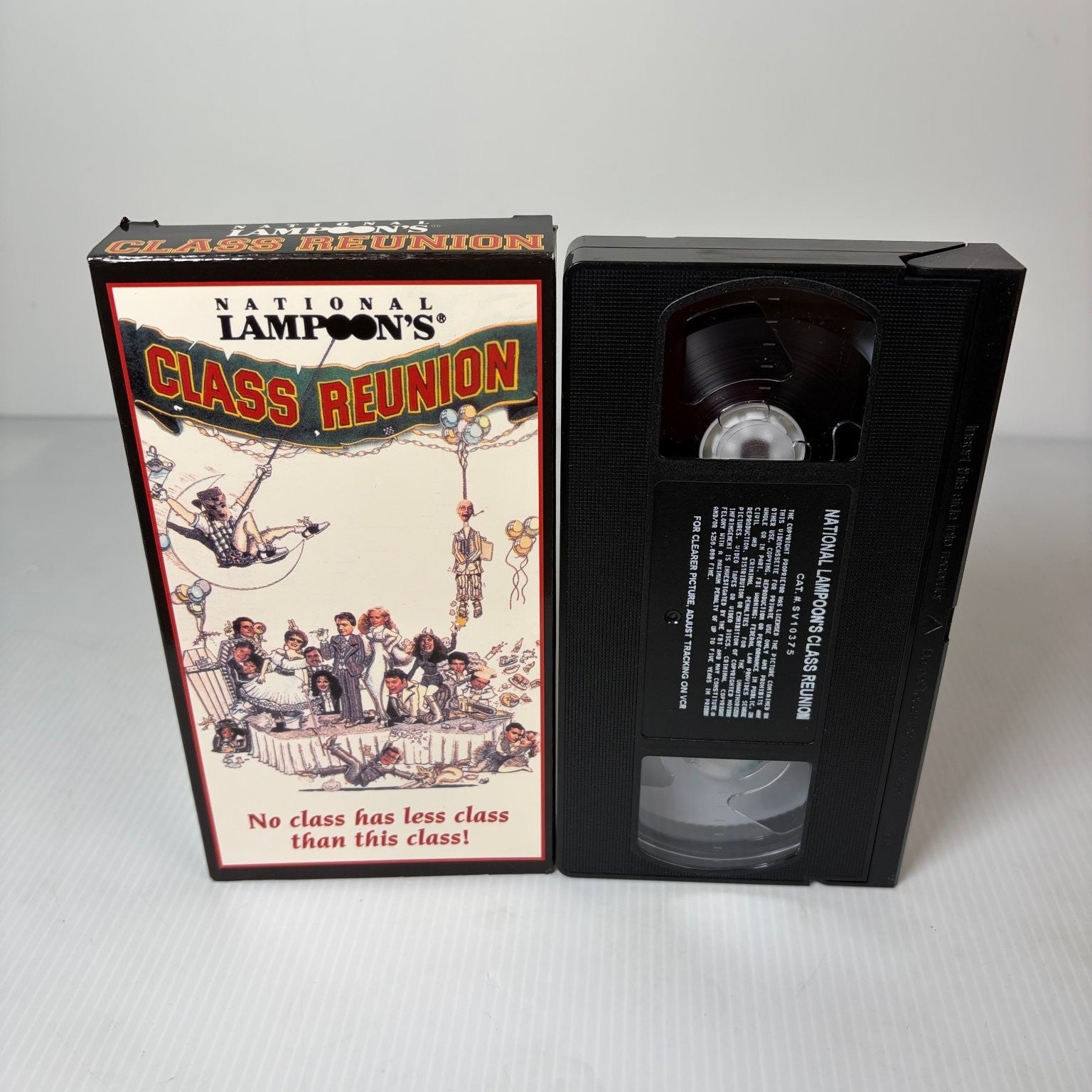 National Lampoon's Class Reunion VHS 1987 Comedy MGM/UA Home Video