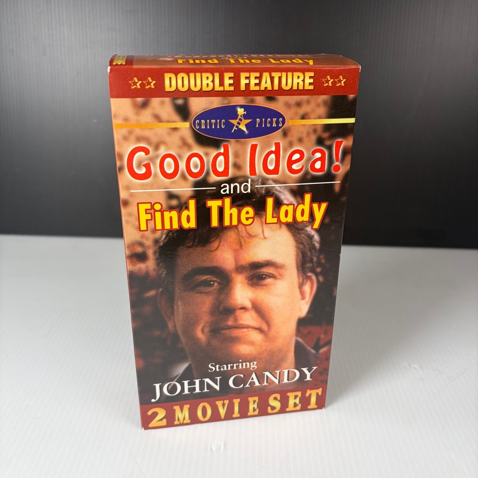 Good Idea! & Find The Lady VHS 1970s John Candy Comedy Double Feature Picks