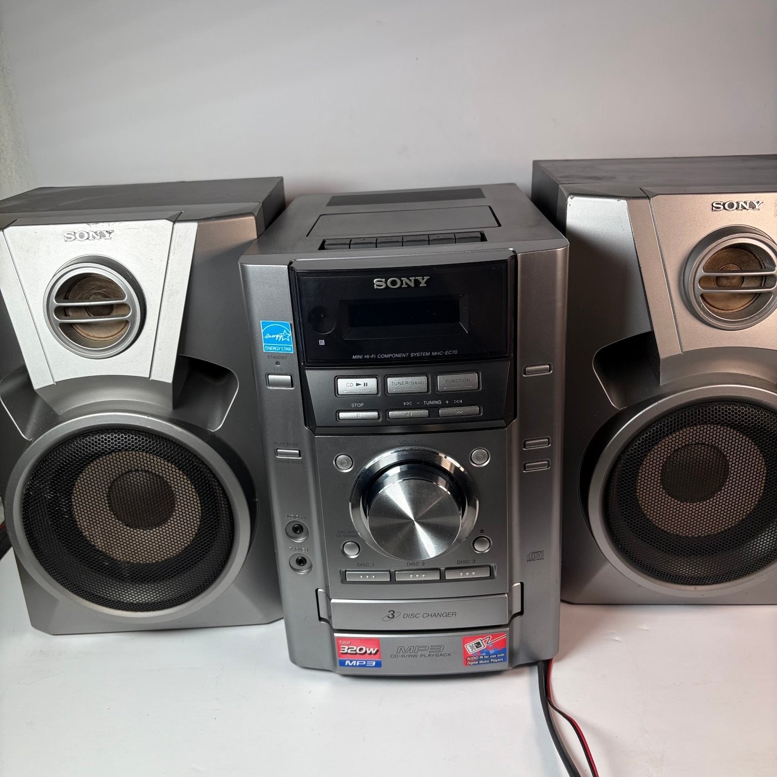 Sony MHC-EC70 Mini Hi-Fi Component System 3-Disc CD (Tape Player Not Working)