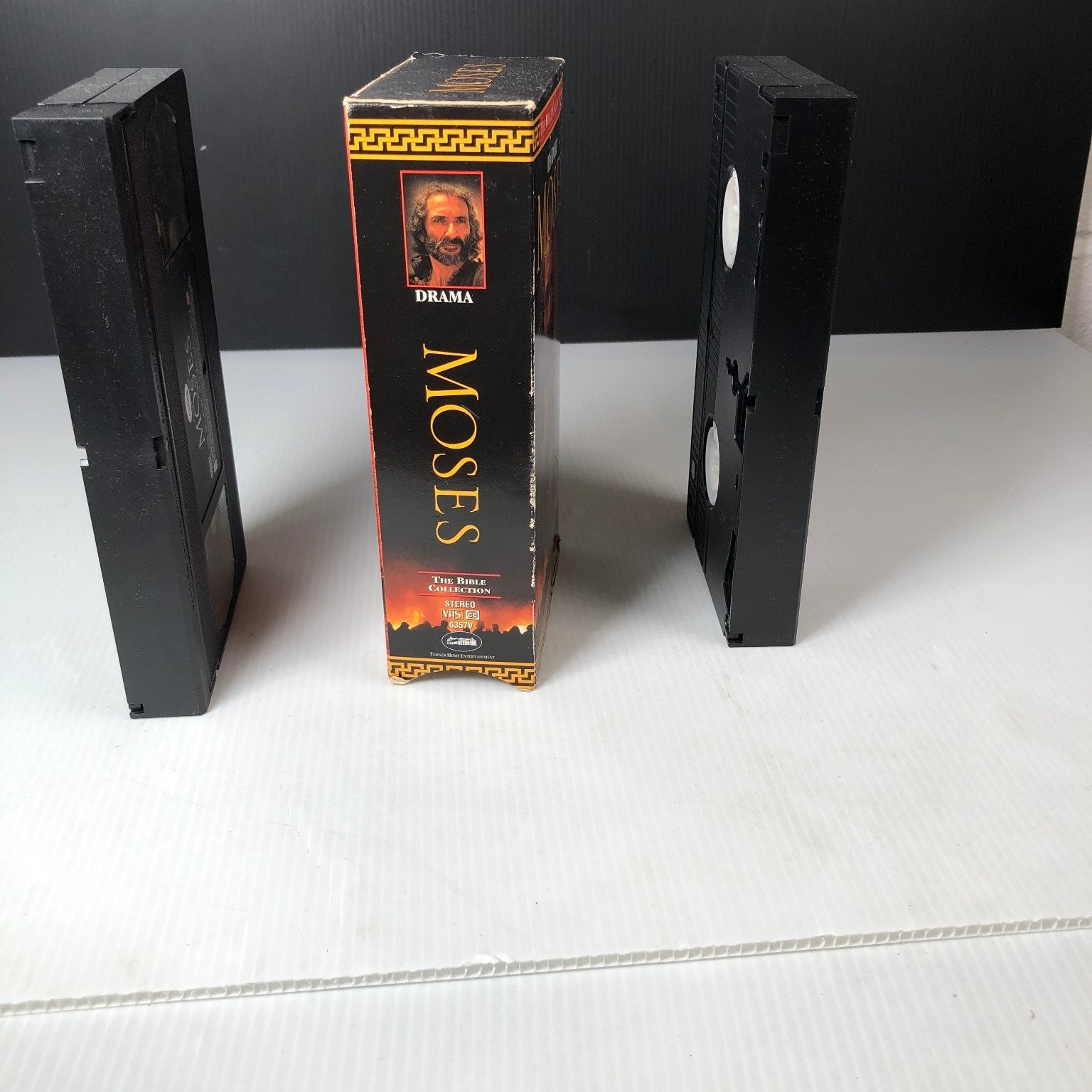 Moses VHS 1995 Drama The Bible Collection Ben Kingsley Turner