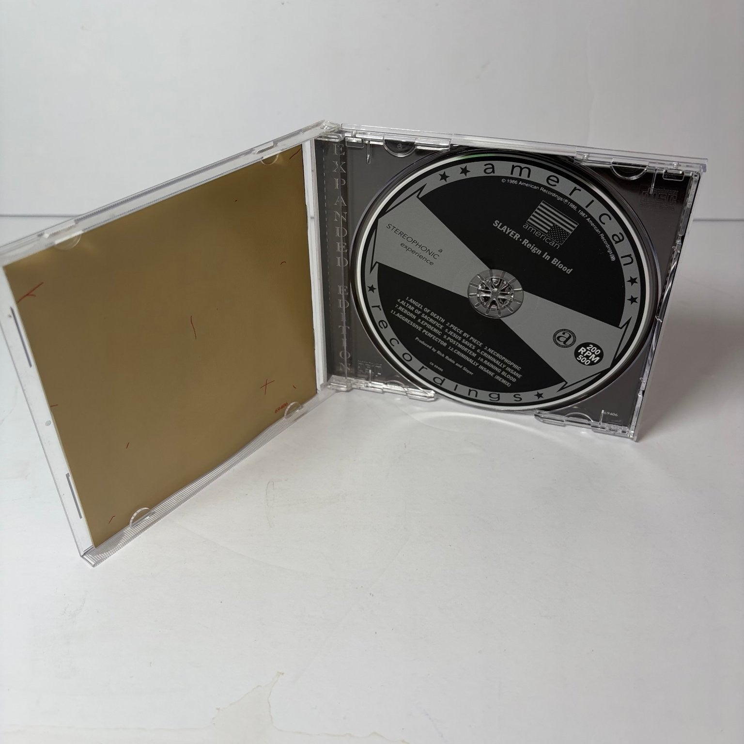 Slayer – Reign In Blood Expanded Edition CD American Recordings Thrash Metal