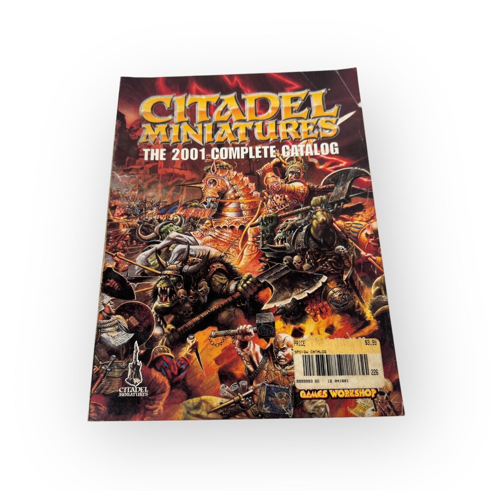 Games Workshop Citadel Miniatures 2001 The Complete Catalog Reference Warhammer