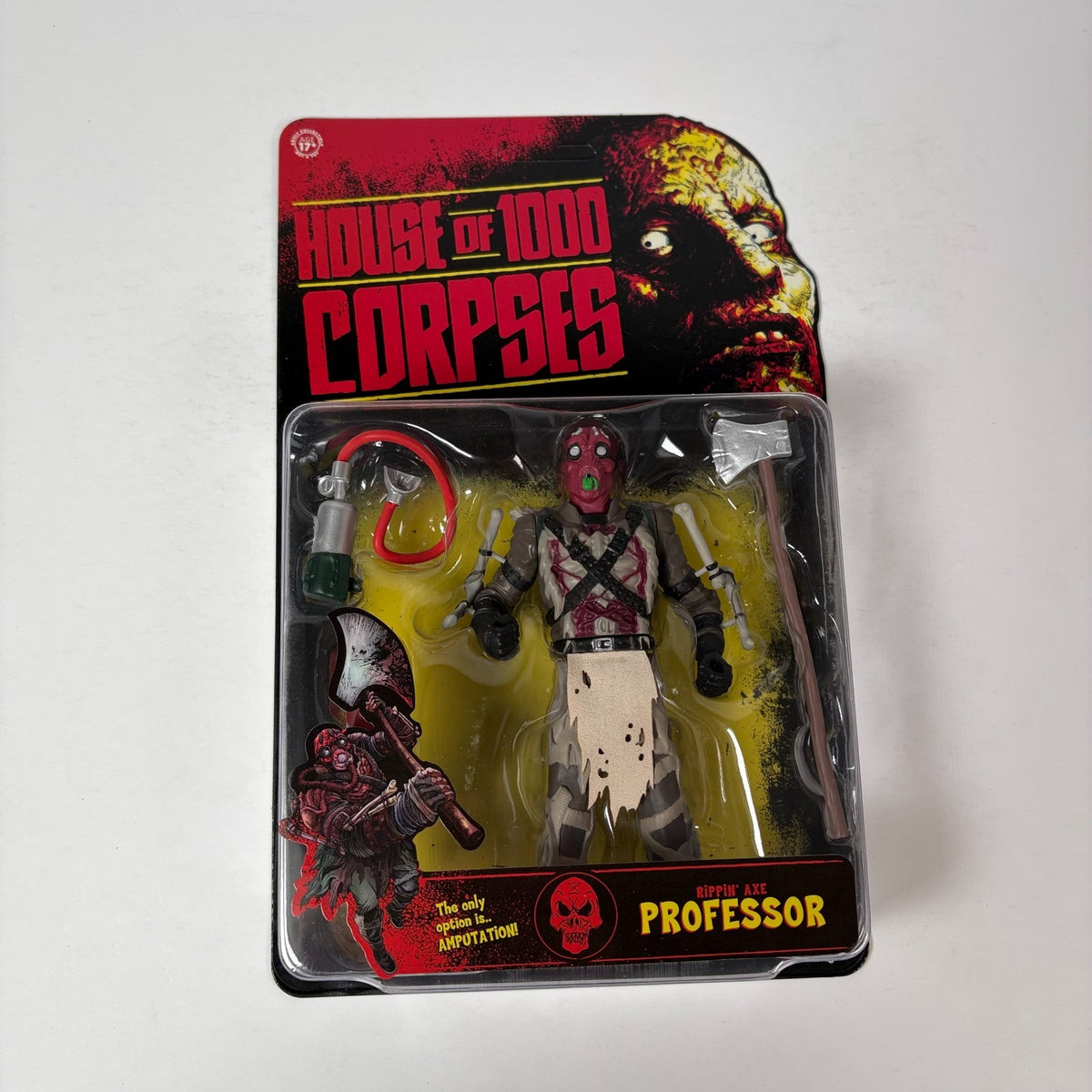 Trick Or Treat House of 1000 Corpses Rippin' Axe Professor Action Figure 2022