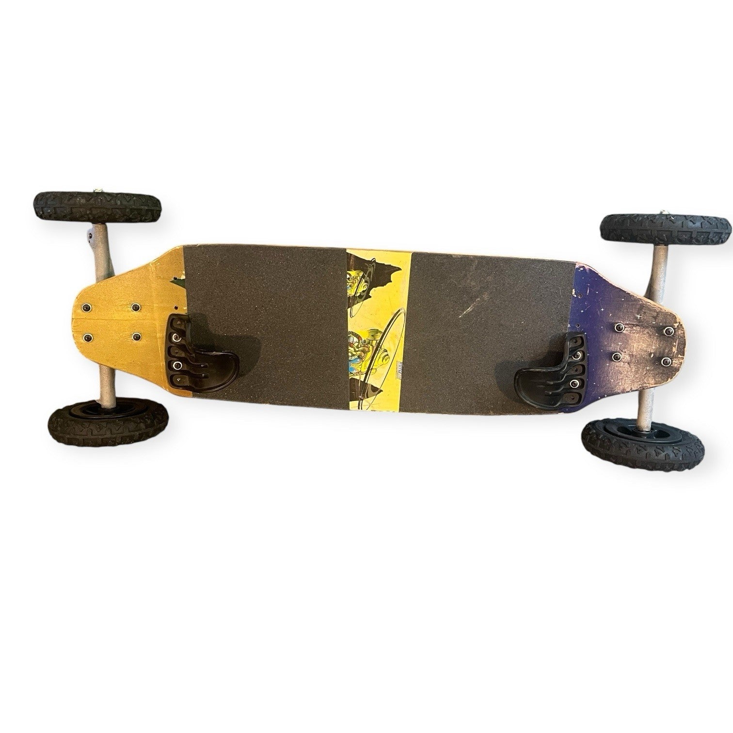 Vintage MBS Mountainboard Ambush All Terrain Board Inflatable Wheels Off Road