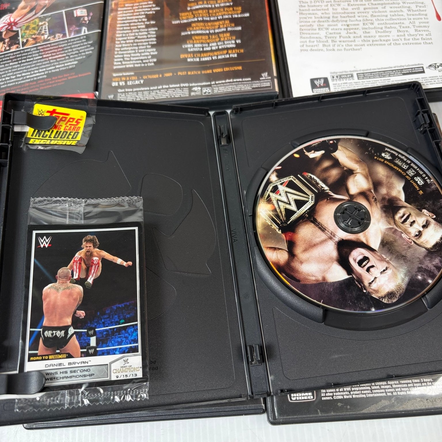 Lot of 15 WWE Pay-Per-View & Anthology DVD Sets Summerslam, Satan's Prson & More