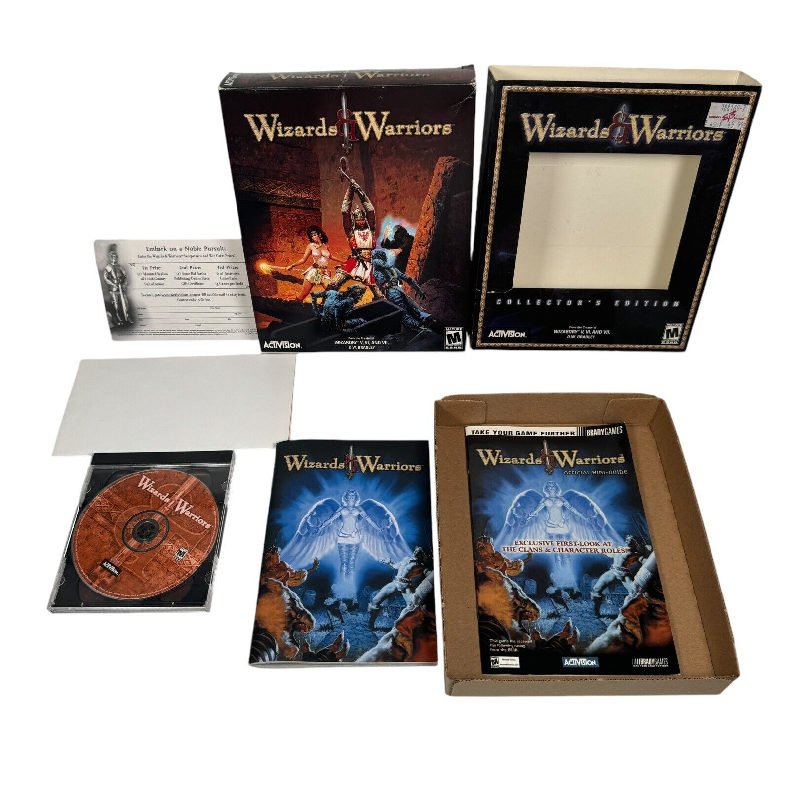 Wizards & Warriors Collectors Edition Big Box PC Game (No Miniatures)