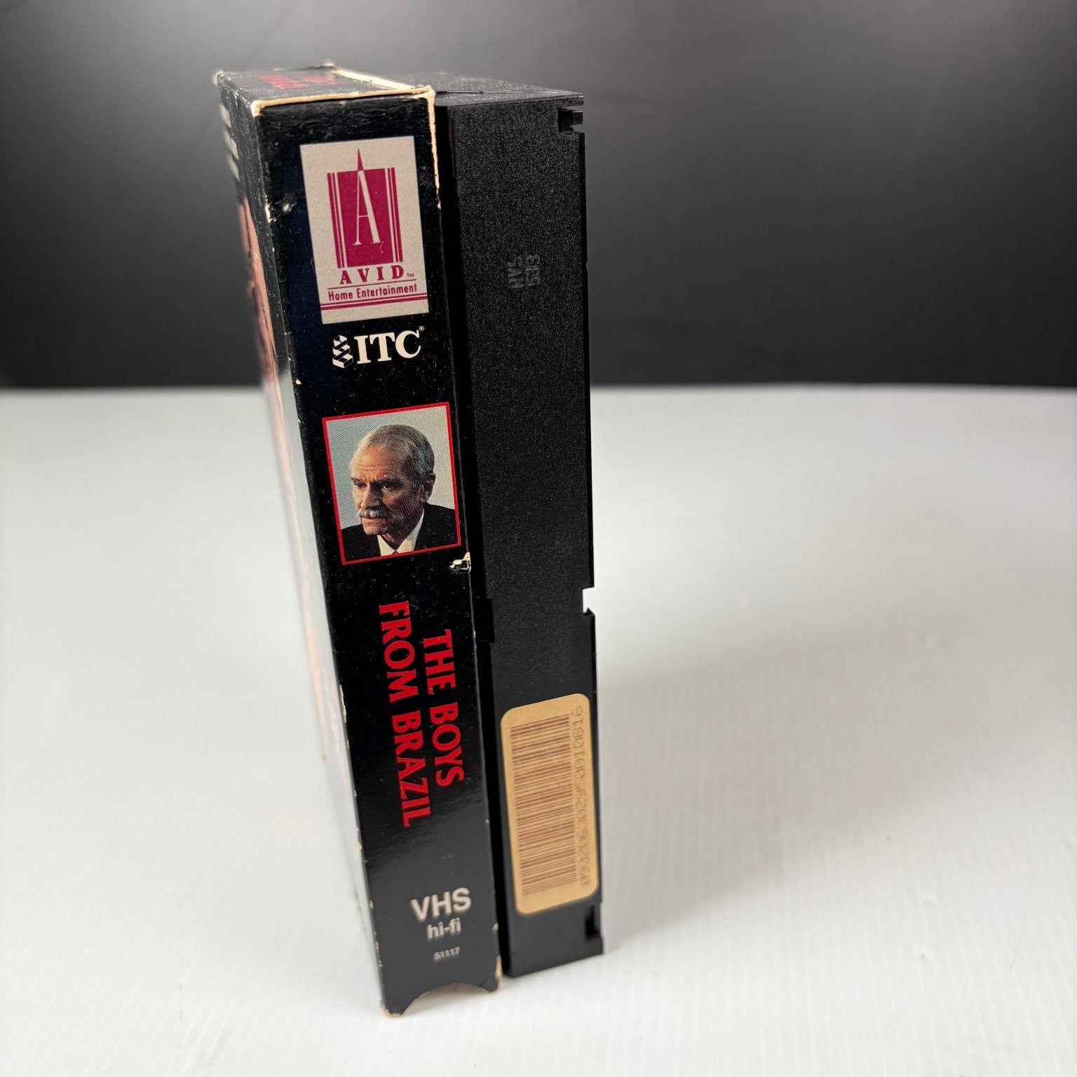 The Boys from Brazil VHS 1978 Thriller Gregory Peck Laurence Olivier AVID