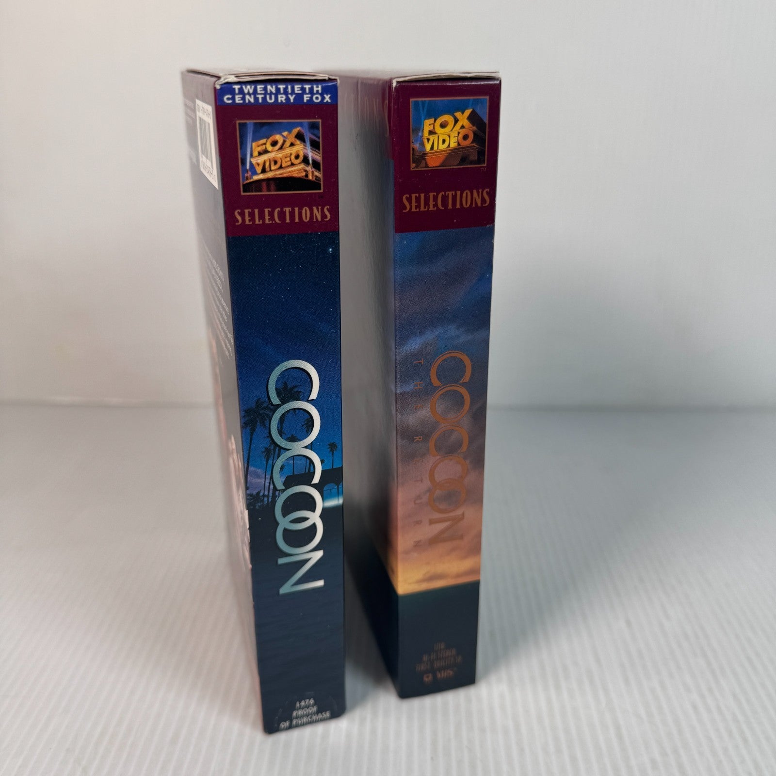 Coccoon & Cocoon II The Return VHS Set of 2 Sci-Fi Alien Movies Ron Howard