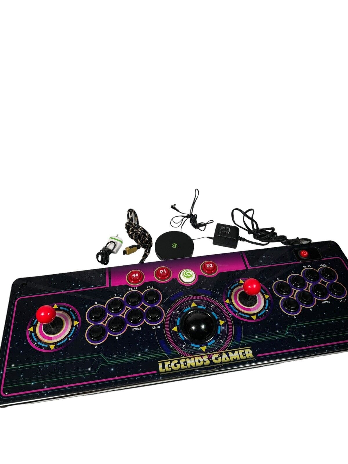 AtGames Legends Gamer Pro HA2802 Home Arcade Wireless Console with Trackball