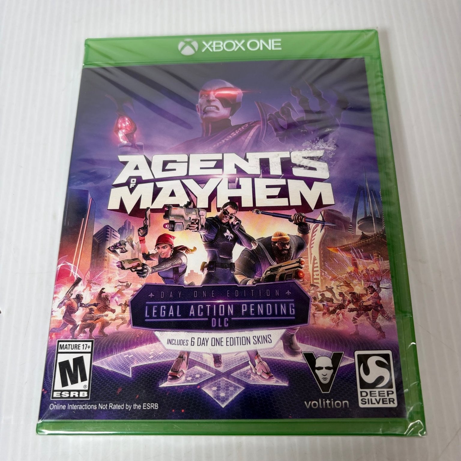 Agents of Mayhem Day One Edition Xbox One Video Game DLC Open World Skins