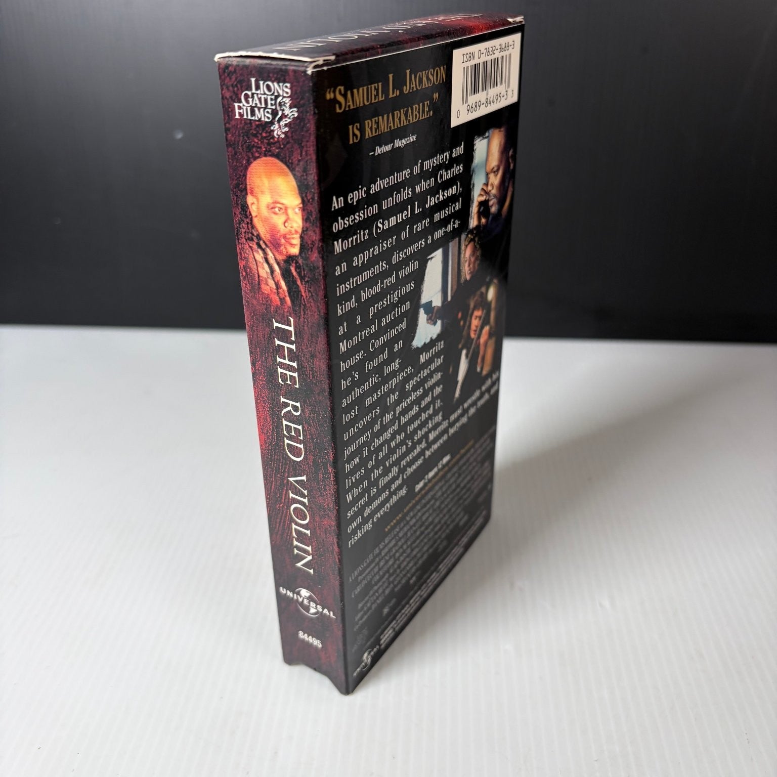 The Red Violin VHS 1998 Drama Mystery Original Release Lions Gate Films