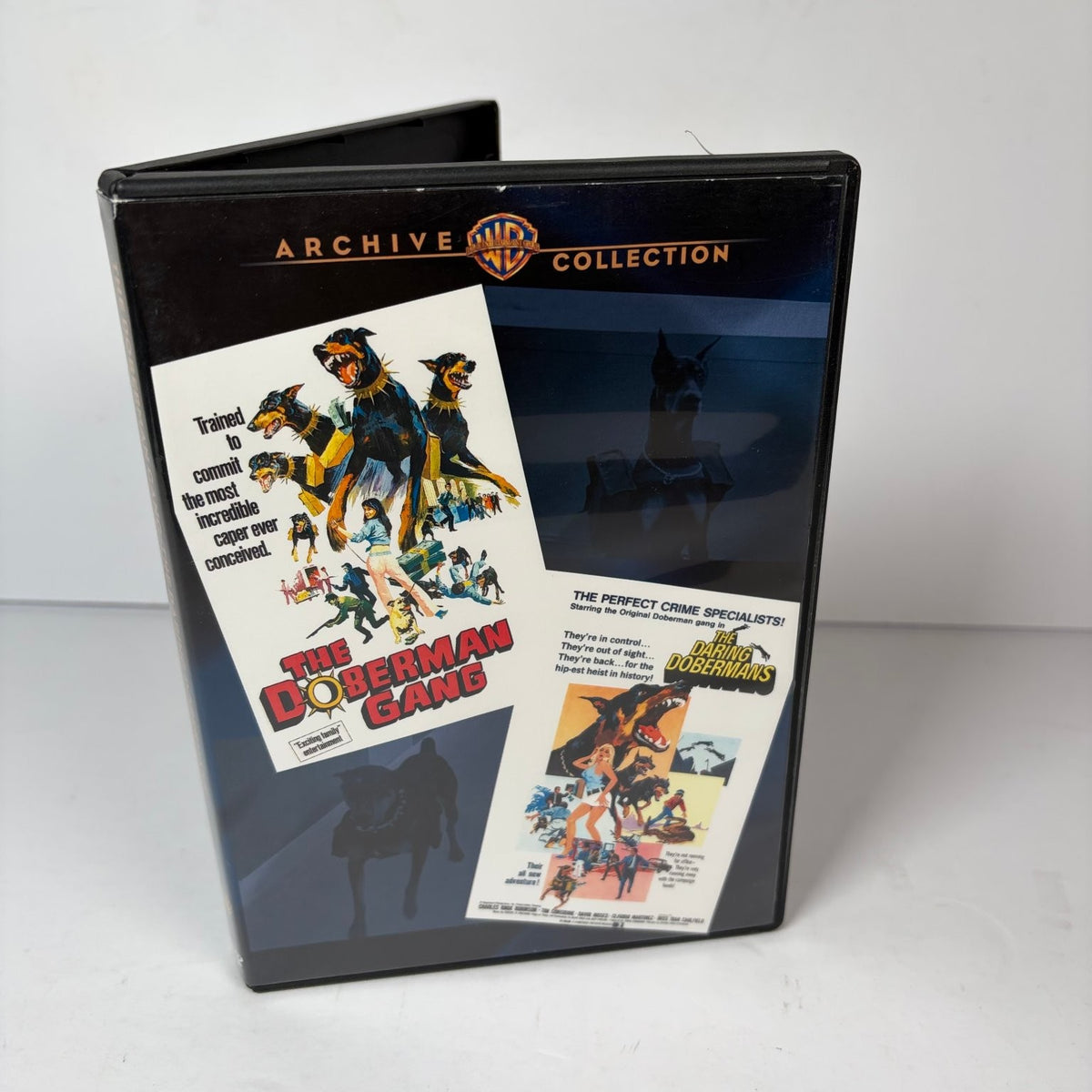 Double Dobermans: The Doberman Gang / The Daring Dobermans (DVD) Warner Archive