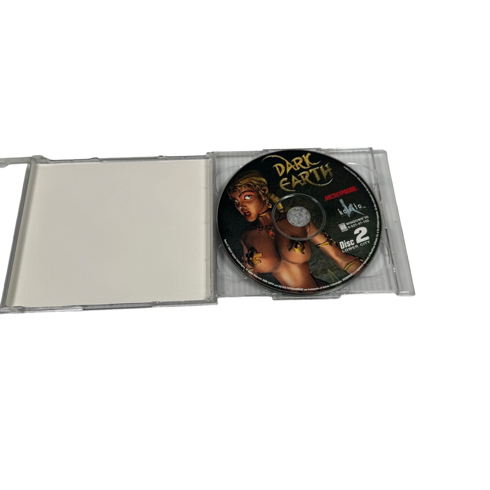 Dark Earth PC Game 2-Discs by Micro Prose in Jewel Case