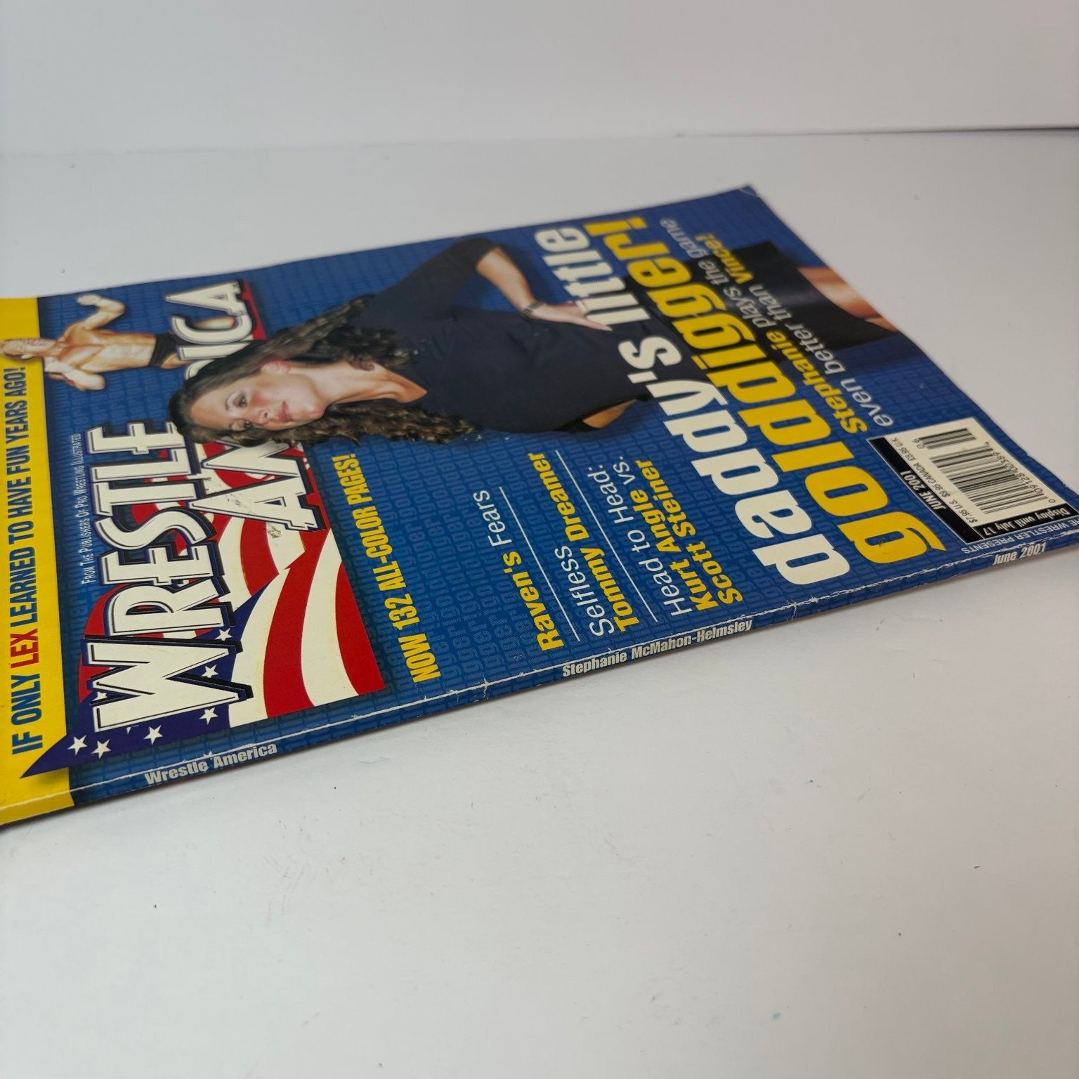 Wrestle America June 2001 Stephanie McMahon Pro Wrestling Magazine