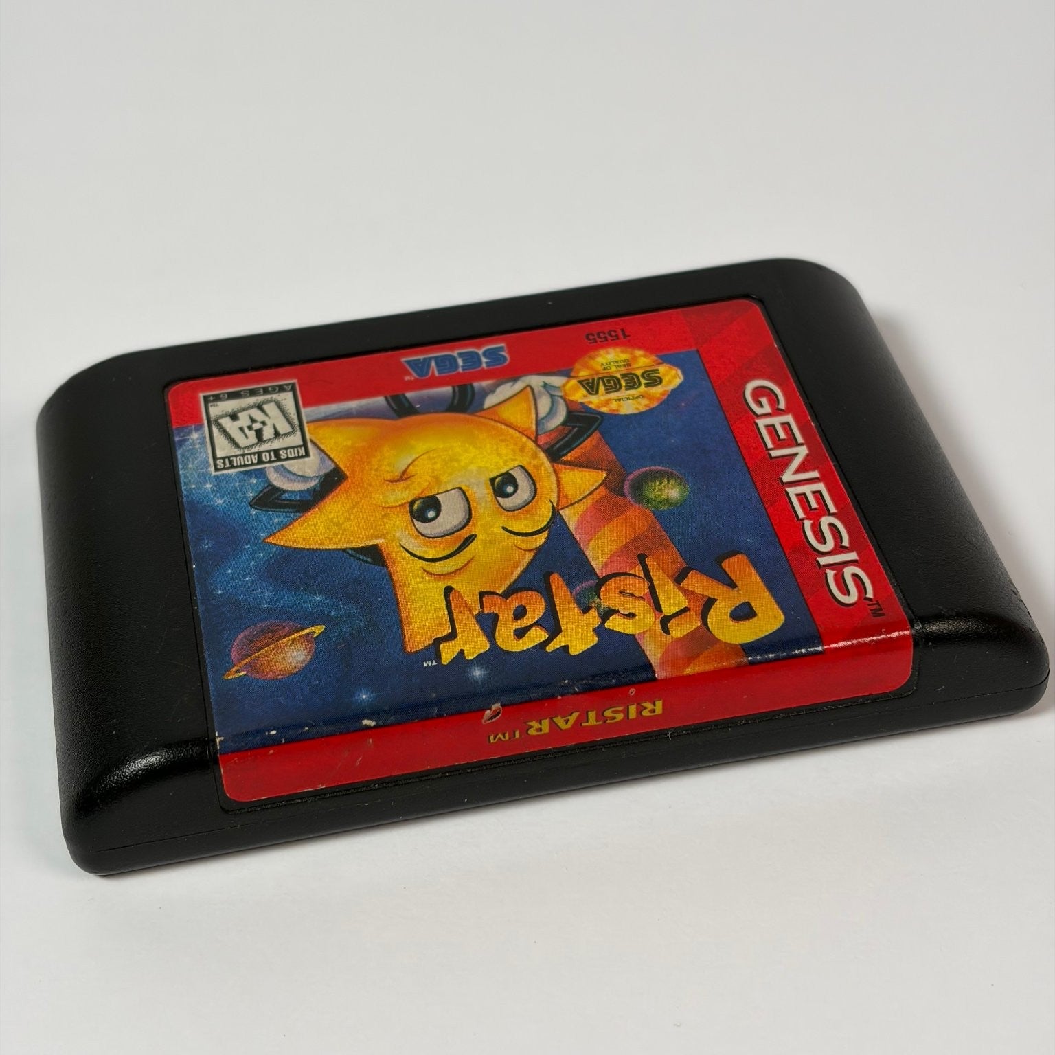 Ristar Sega Genesis Video Game Classic Retro Platformer Authentic Cartridge