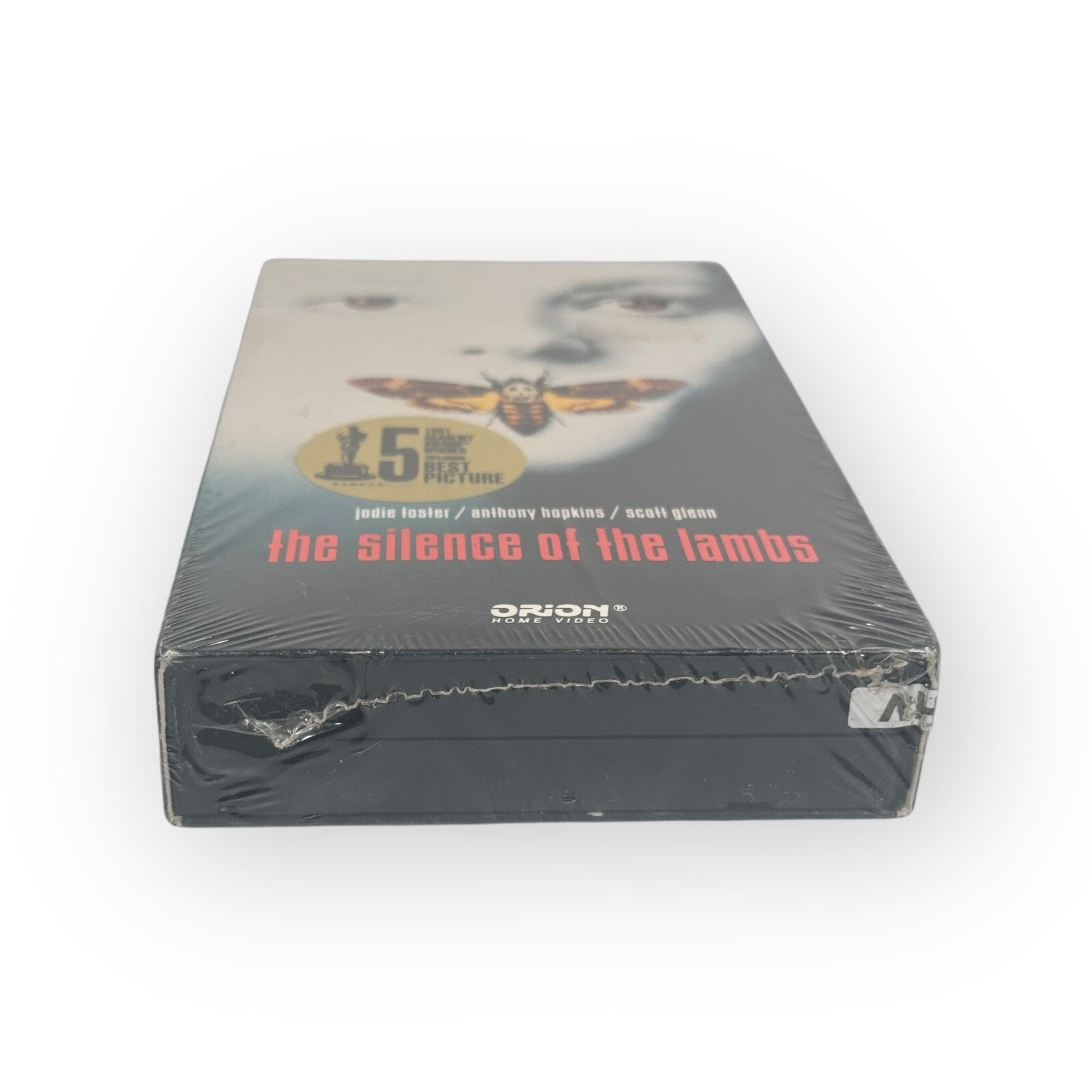 The Silence Of The Lambs VHS SEALED Orion Stickers Anthony Hopkins Jodie Foster