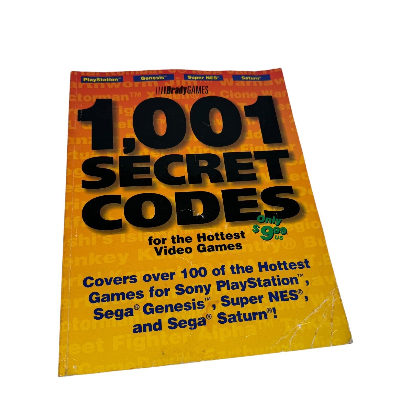 1,001 Secret Codes for Playstation, Super NES, Saturn by BradyGames