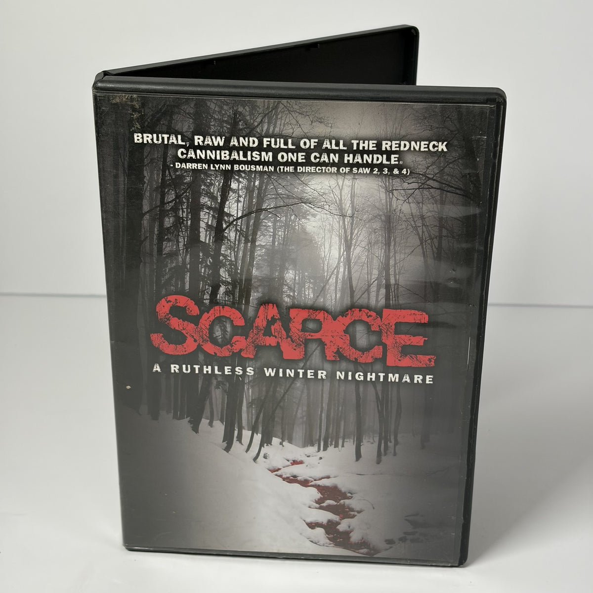 Scarce A Ruthless Winter Nightmare DVD Horror Thriller Film 2008 Critical Mass