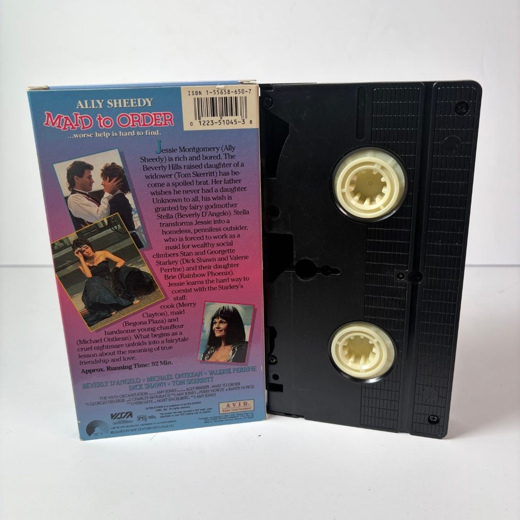 Maid to Order VHS Ally Sheedy Beverly D'Angelo 1987 Comedy