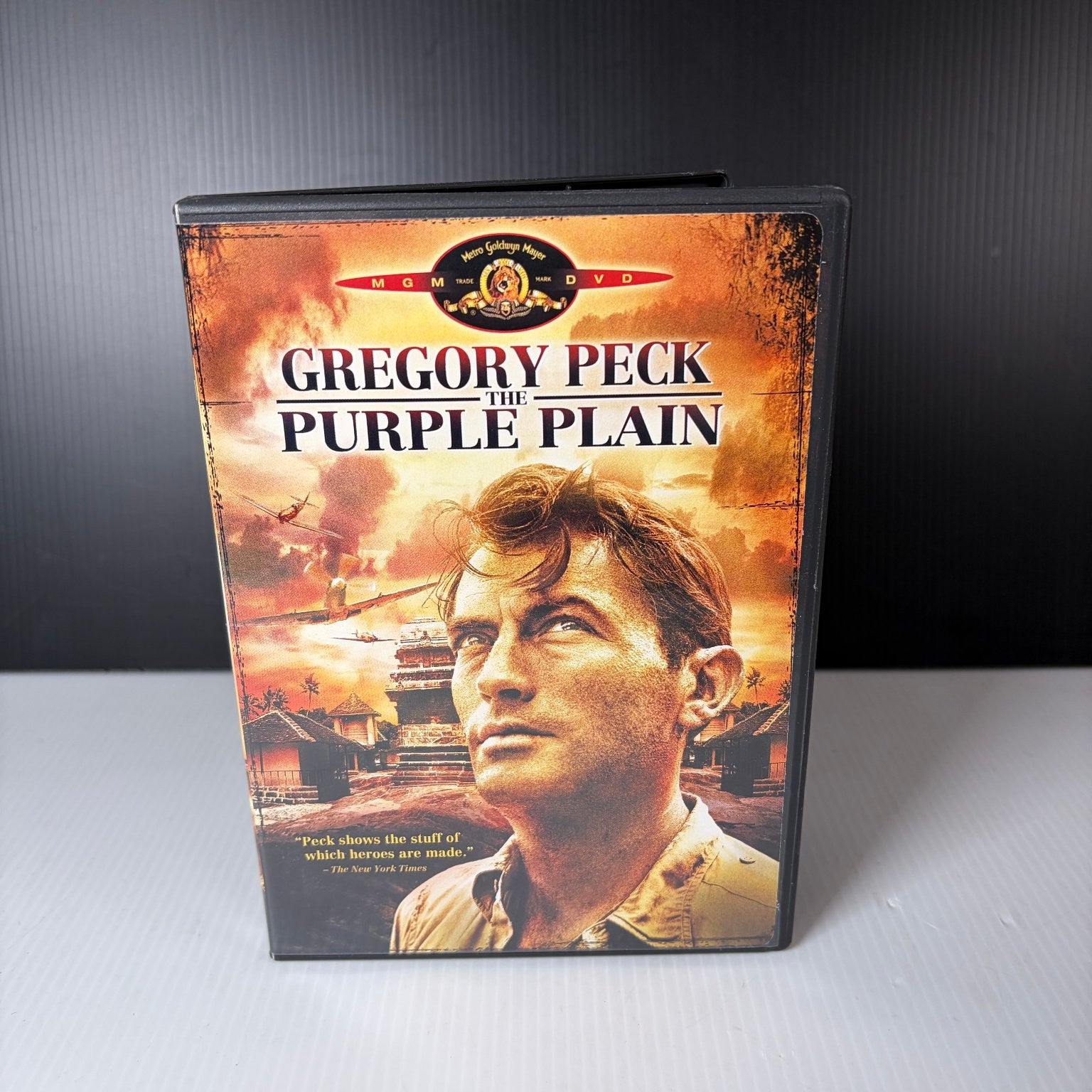 The Purple Plain DVD 1954 Gregory Peck WWII Drama Classic